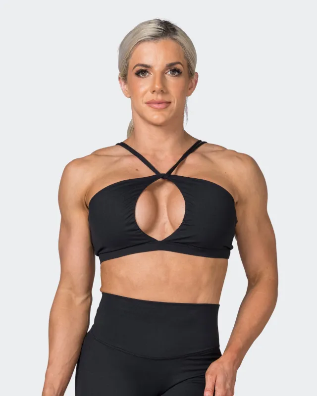 Asha Bralette - Black sold by Muscle Nation