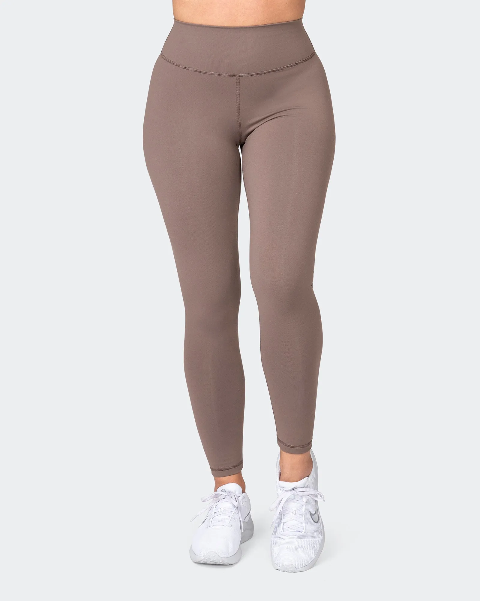 Signature Scrunch Ankle Length Leggings -Taupe sold by Muscle Nation product image thumbnail 2