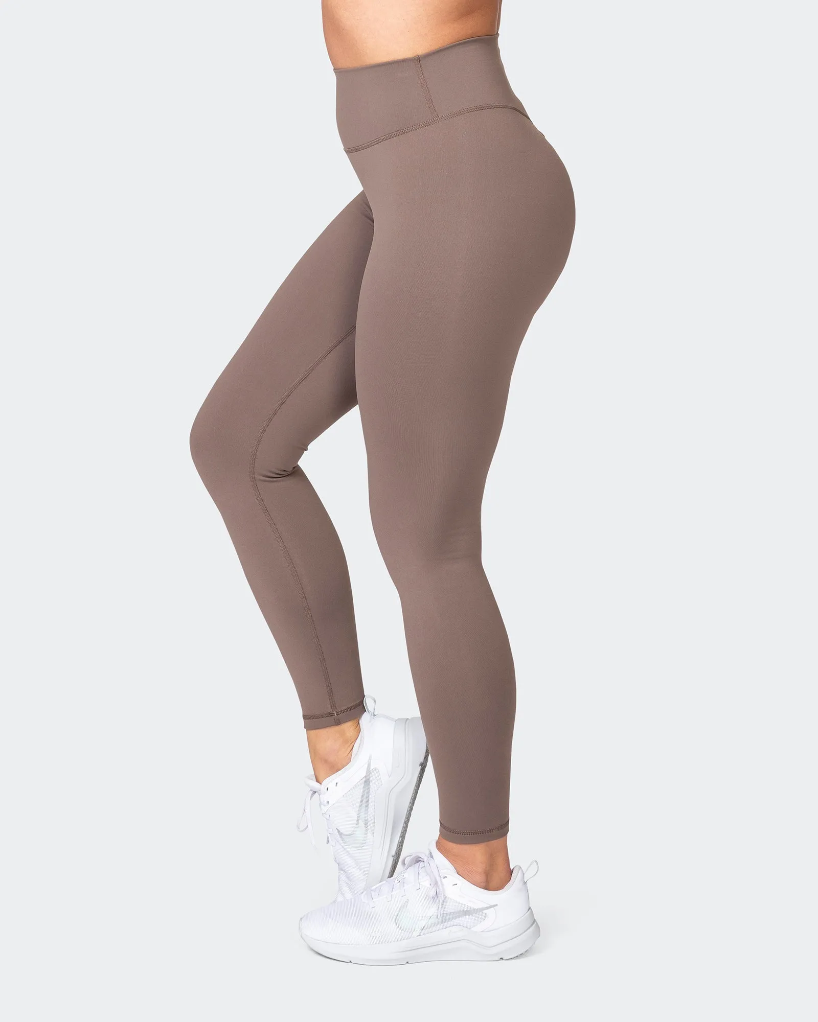 Signature Scrunch Ankle Length Leggings -Taupe sold by Muscle Nation product image thumbnail 4