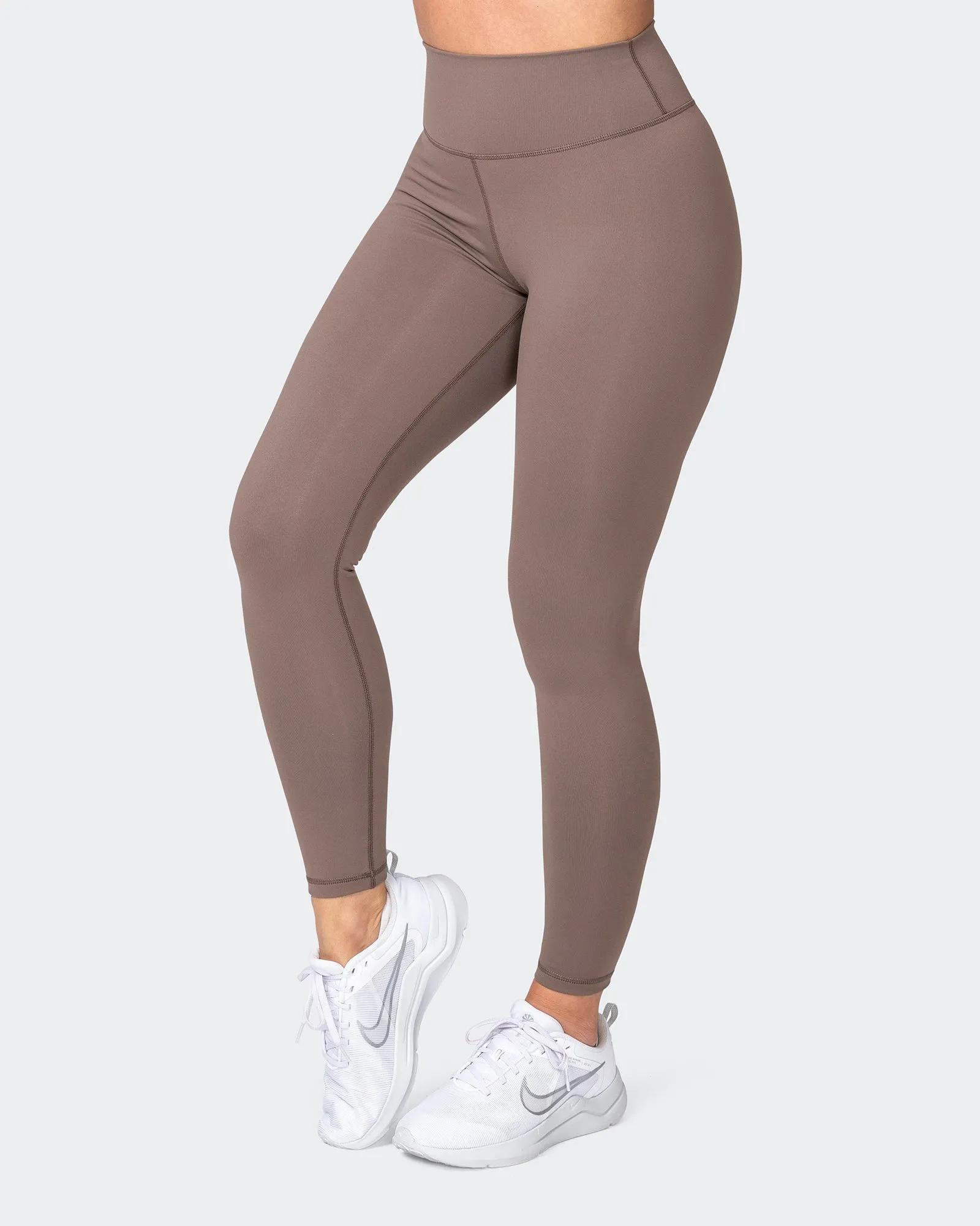Signature Scrunch Ankle Length Leggings -Taupe sold by Muscle Nation product image thumbnail 3