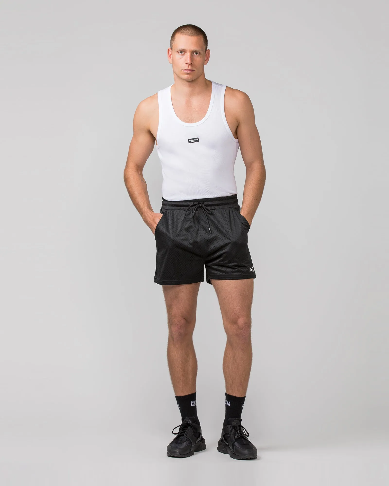 Rib Fitted Training Tank - White sold by Muscle Nation product image thumbnail 5