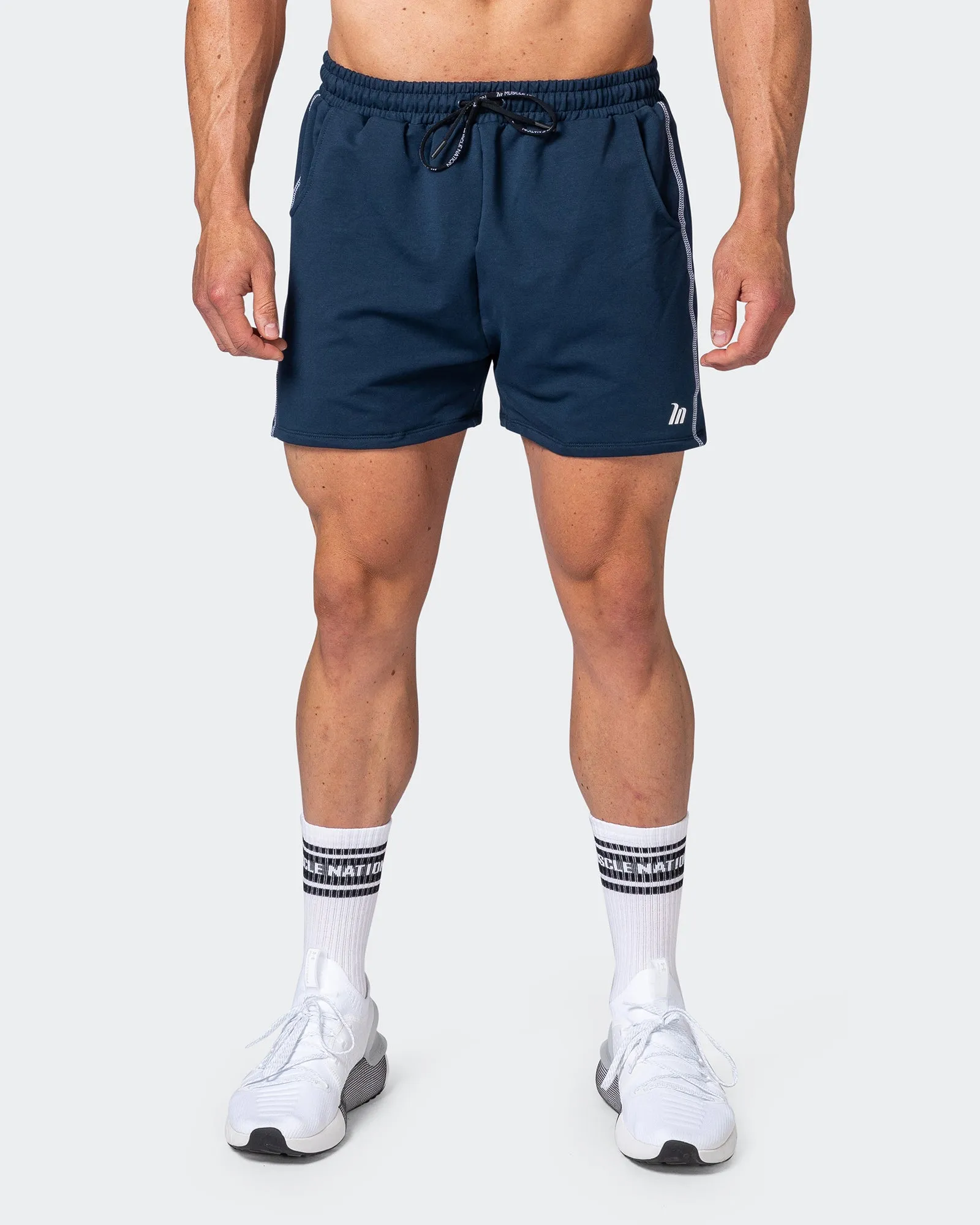 Classic Squat Shorts - Sapphire sold by Muscle Nation product image thumbnail 2
