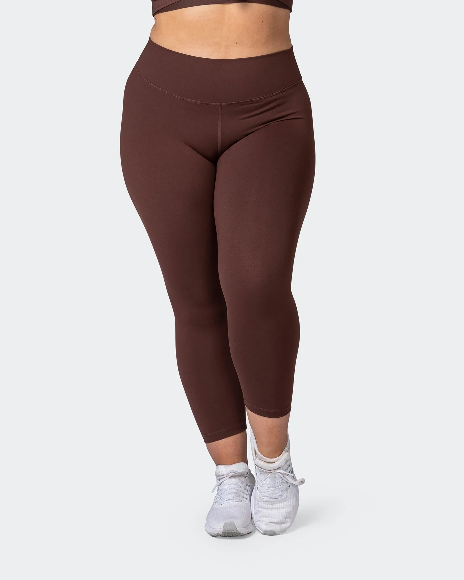 Signature Scrunch 7/8 Leggings - Coffee sold by Muscle Nation product image thumbnail 2