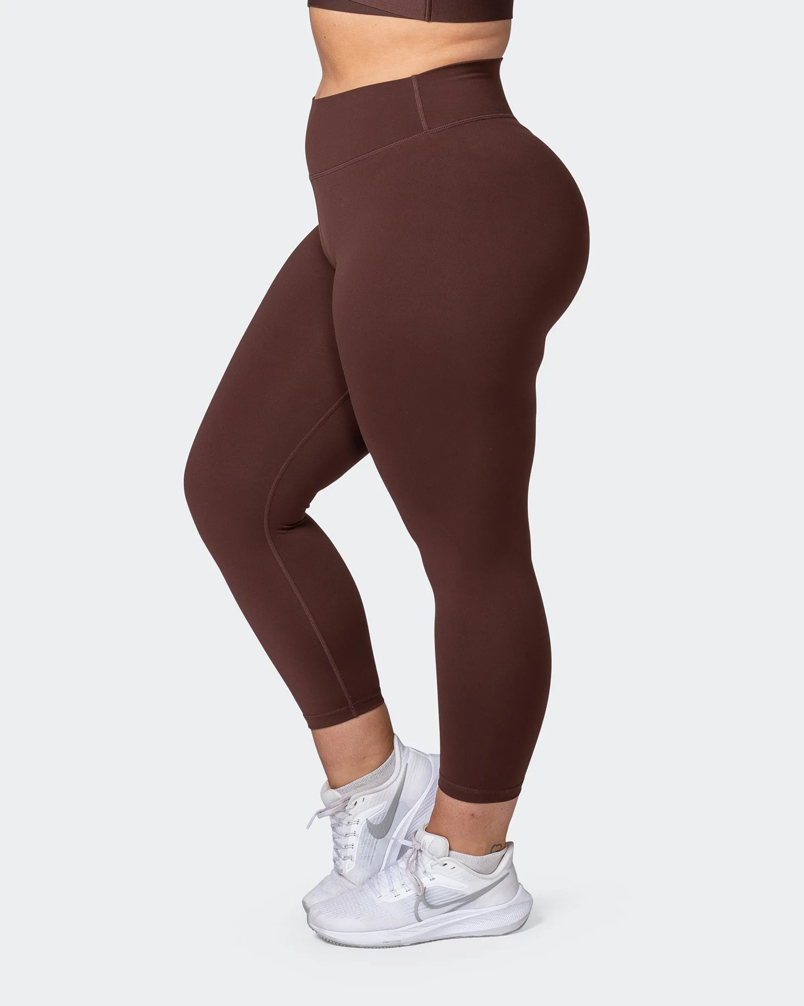 Signature Scrunch 7/8 Leggings - Coffee sold by Muscle Nation product image thumbnail 4