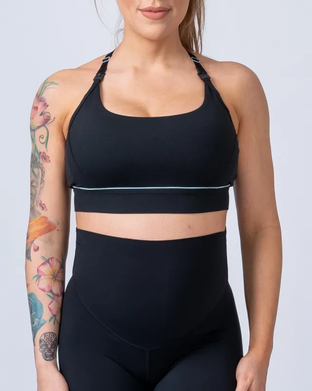 Maternity Bra - Black sold by Muscle Nation