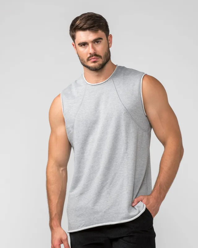 Loopback Tank - Grey sold by Muscle Nation