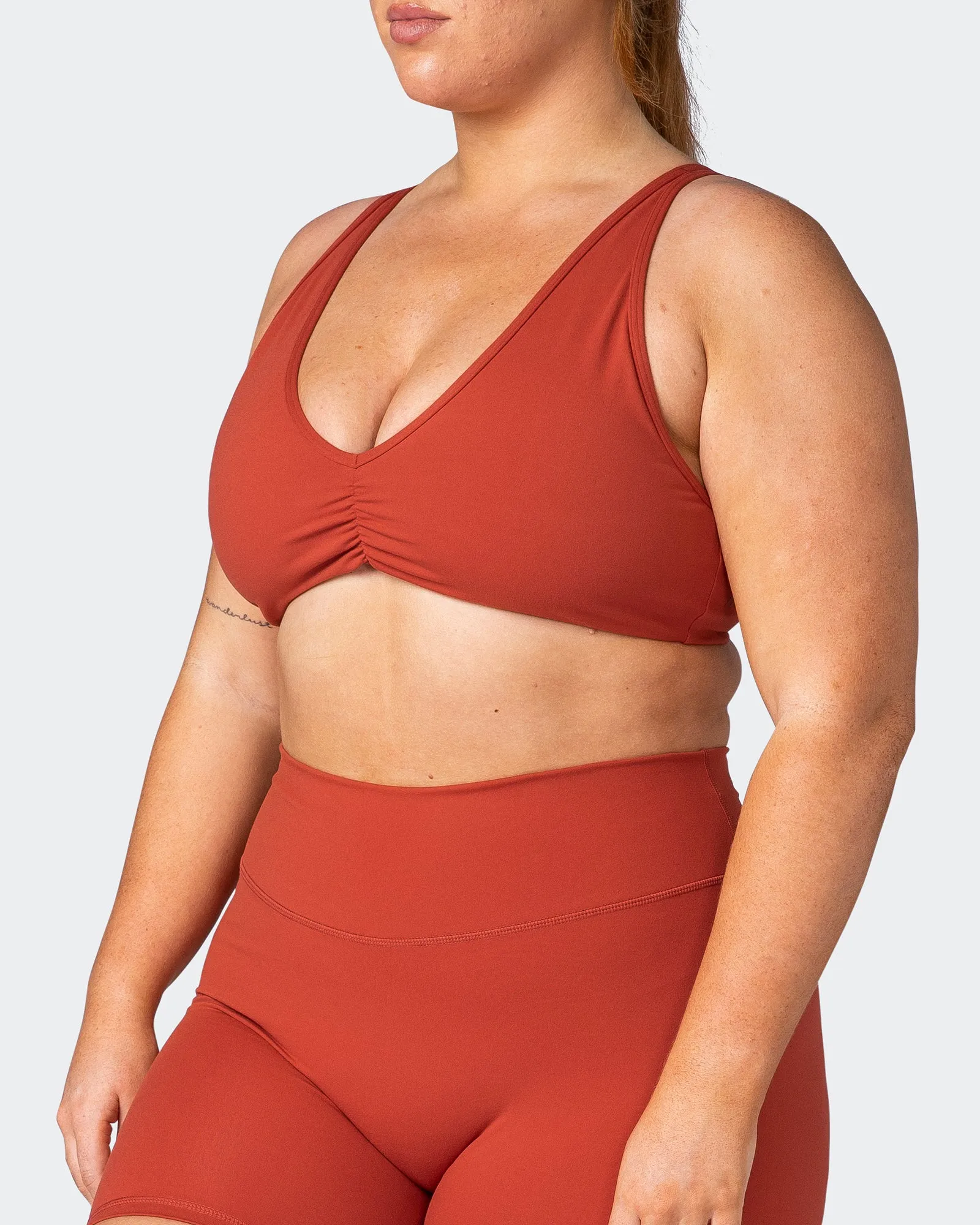 Balance Bralette - Burnt Orange sold by Muscle Nation product image thumbnail 3