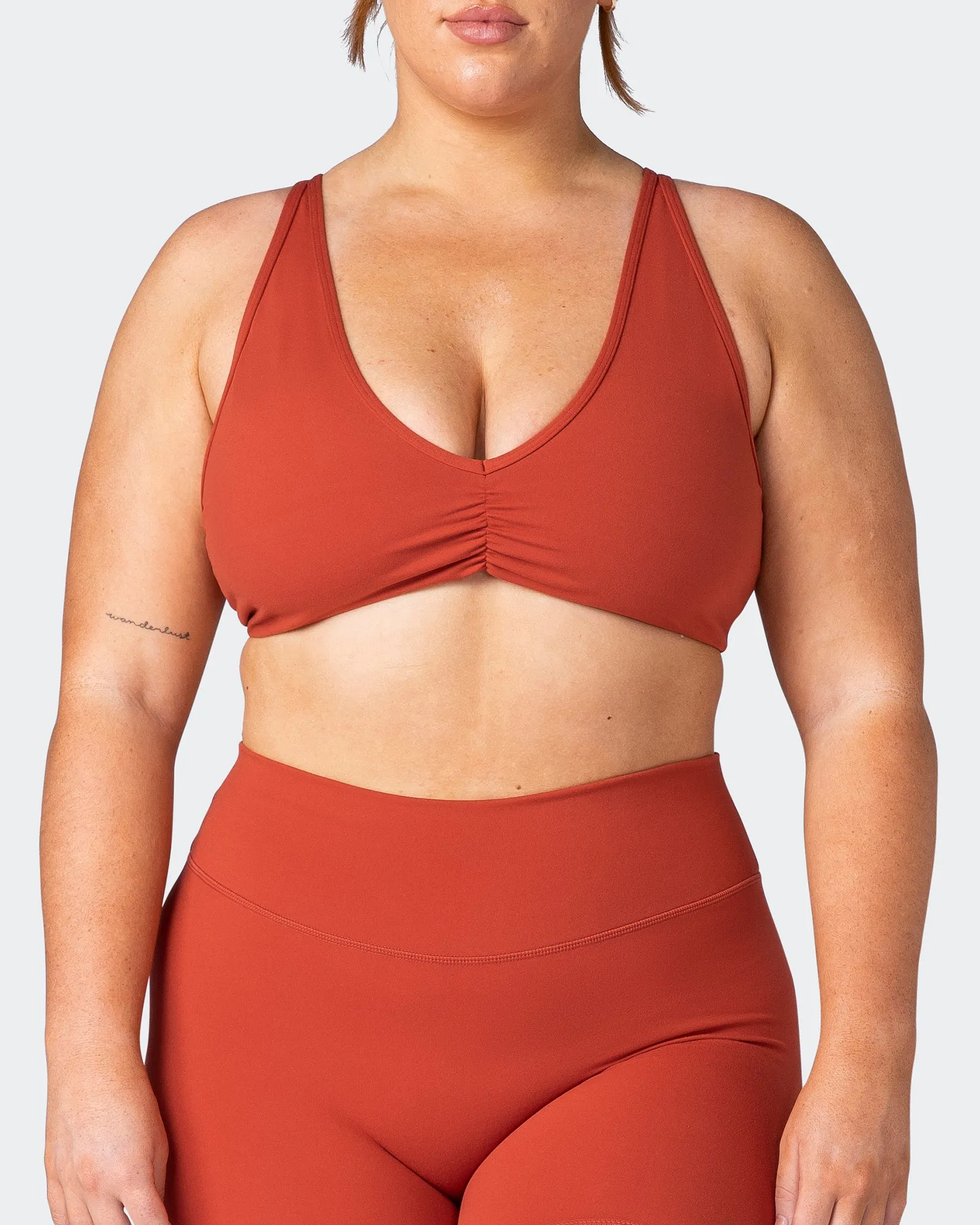 Balance Bralette - Burnt Orange sold by Muscle Nation product image thumbnail 2