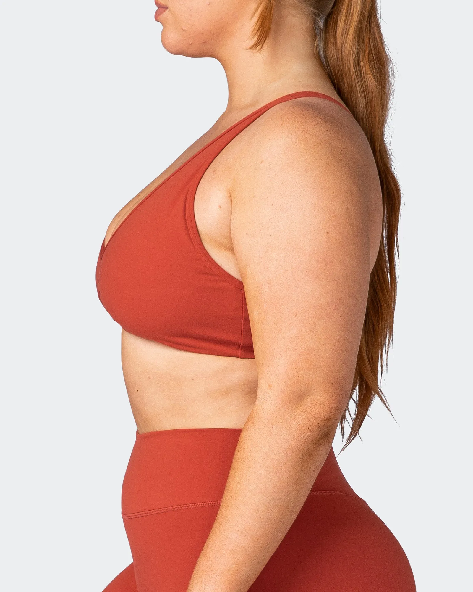 Balance Bralette - Burnt Orange sold by Muscle Nation product image thumbnail 4