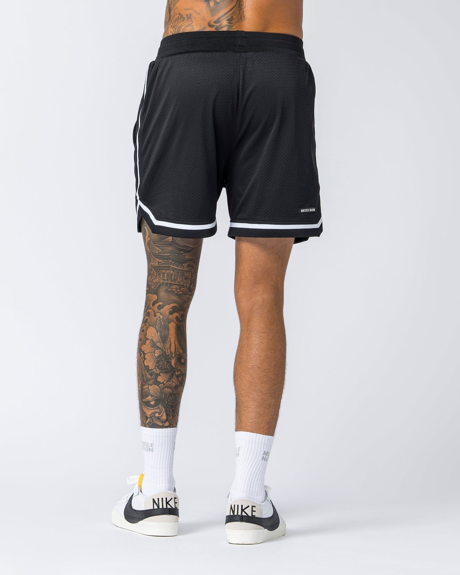 Mens 5" Basketball Shorts - Black sold by Muscle Nation product image thumbnail 5