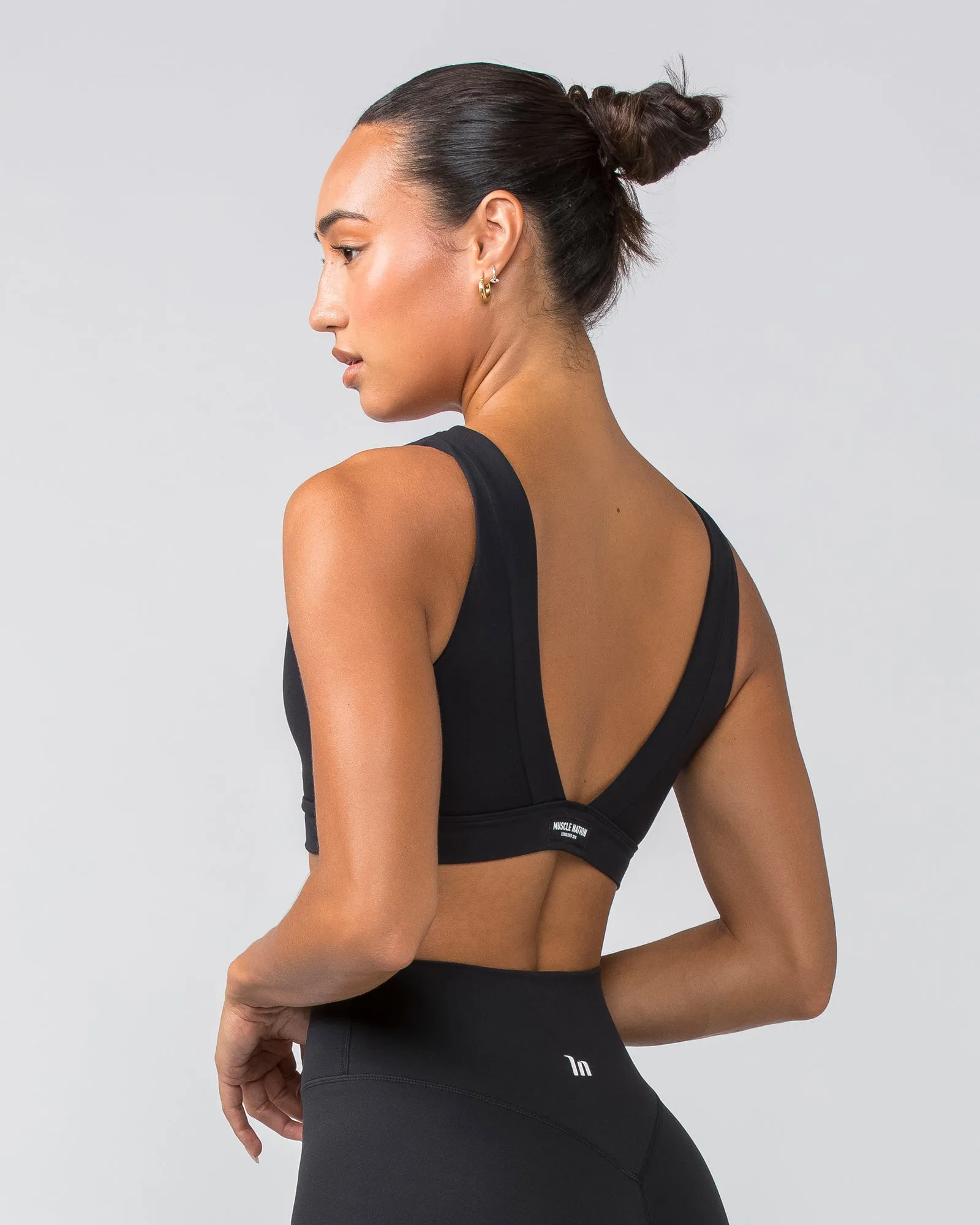 Serenity Bralette - Black sold by Muscle Nation product image thumbnail 3