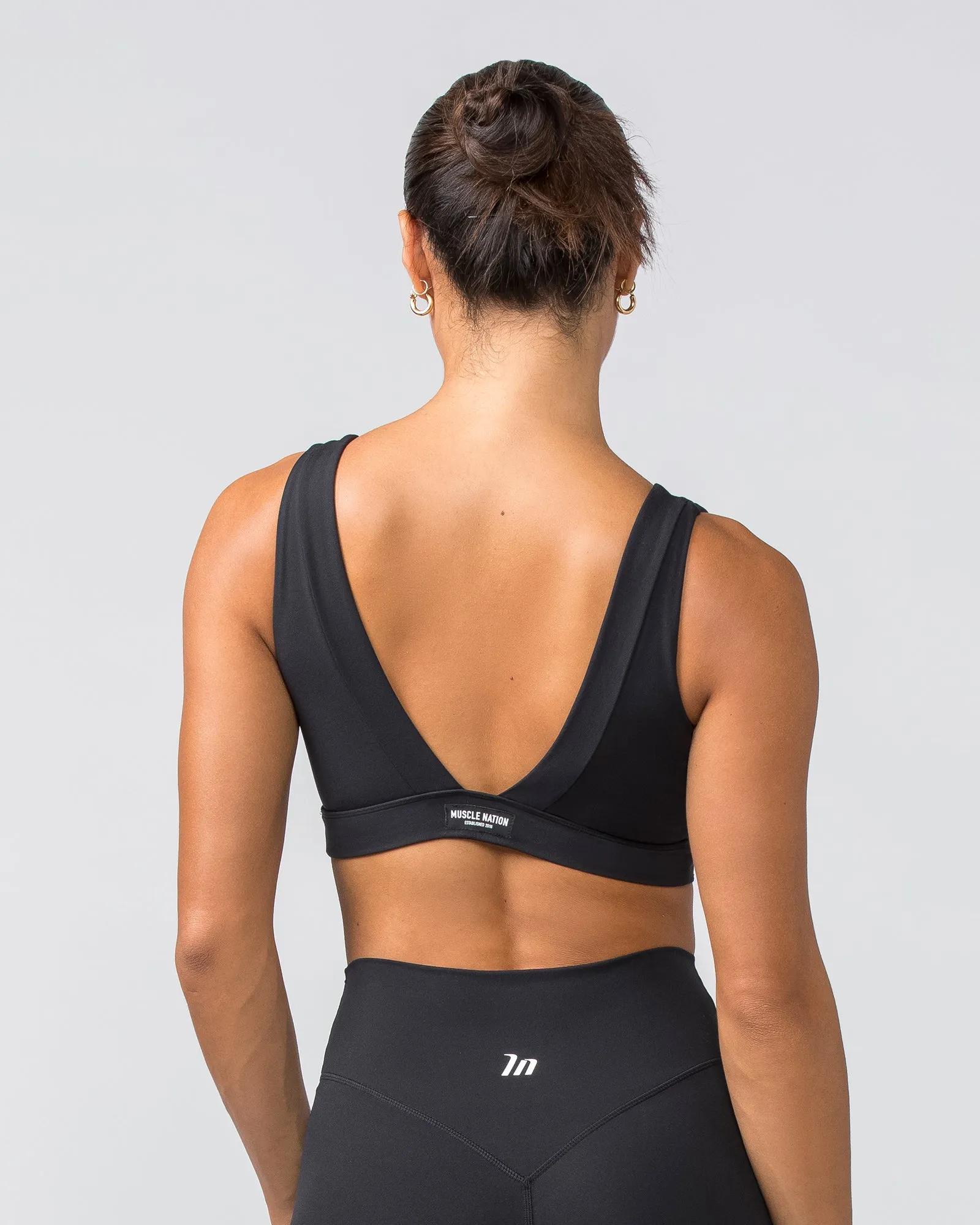 Serenity Bralette - Black sold by Muscle Nation product image thumbnail 4