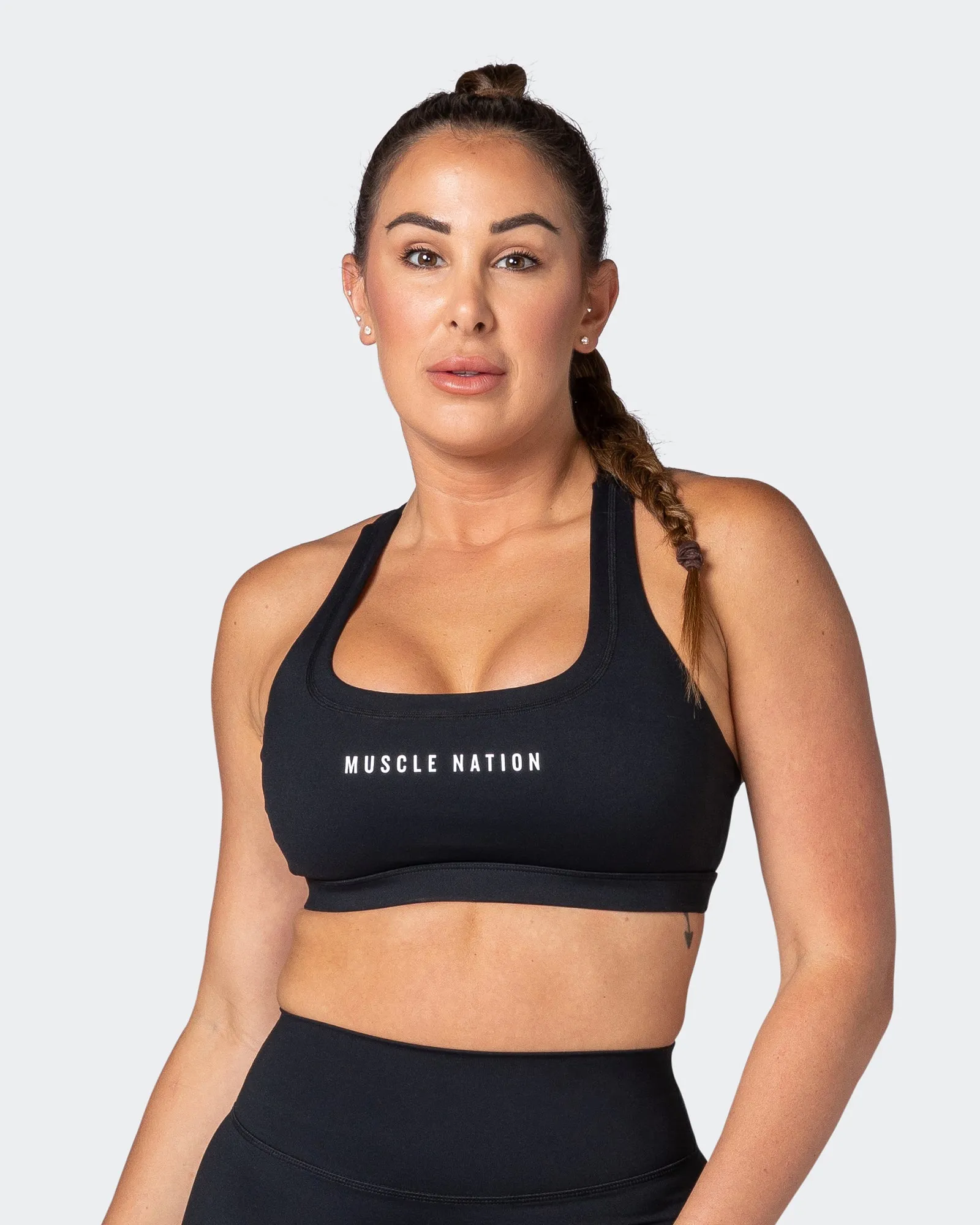 Deuce Bra - Black sold by Muscle Nation