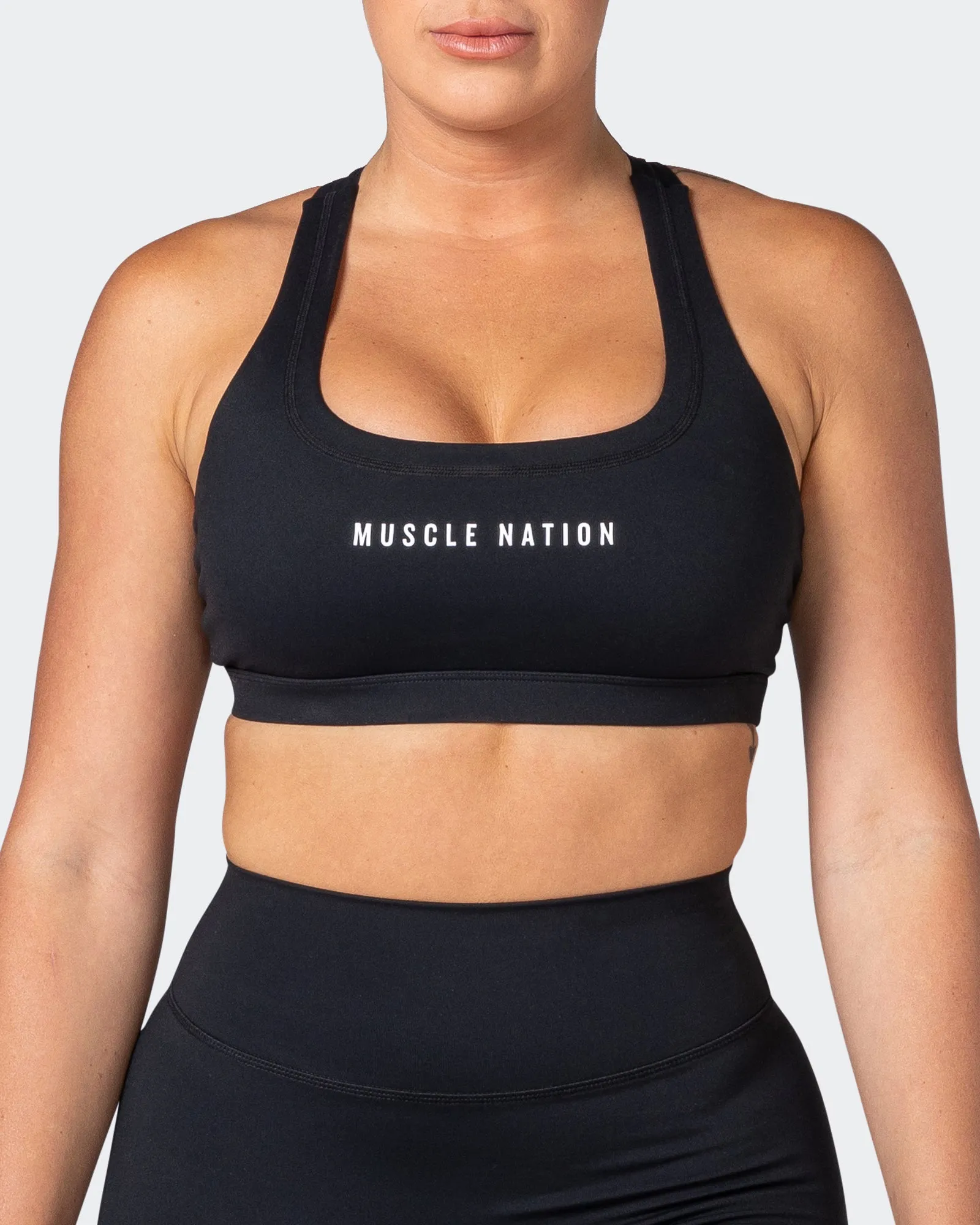 Deuce Bra - Black sold by Muscle Nation product image thumbnail 2