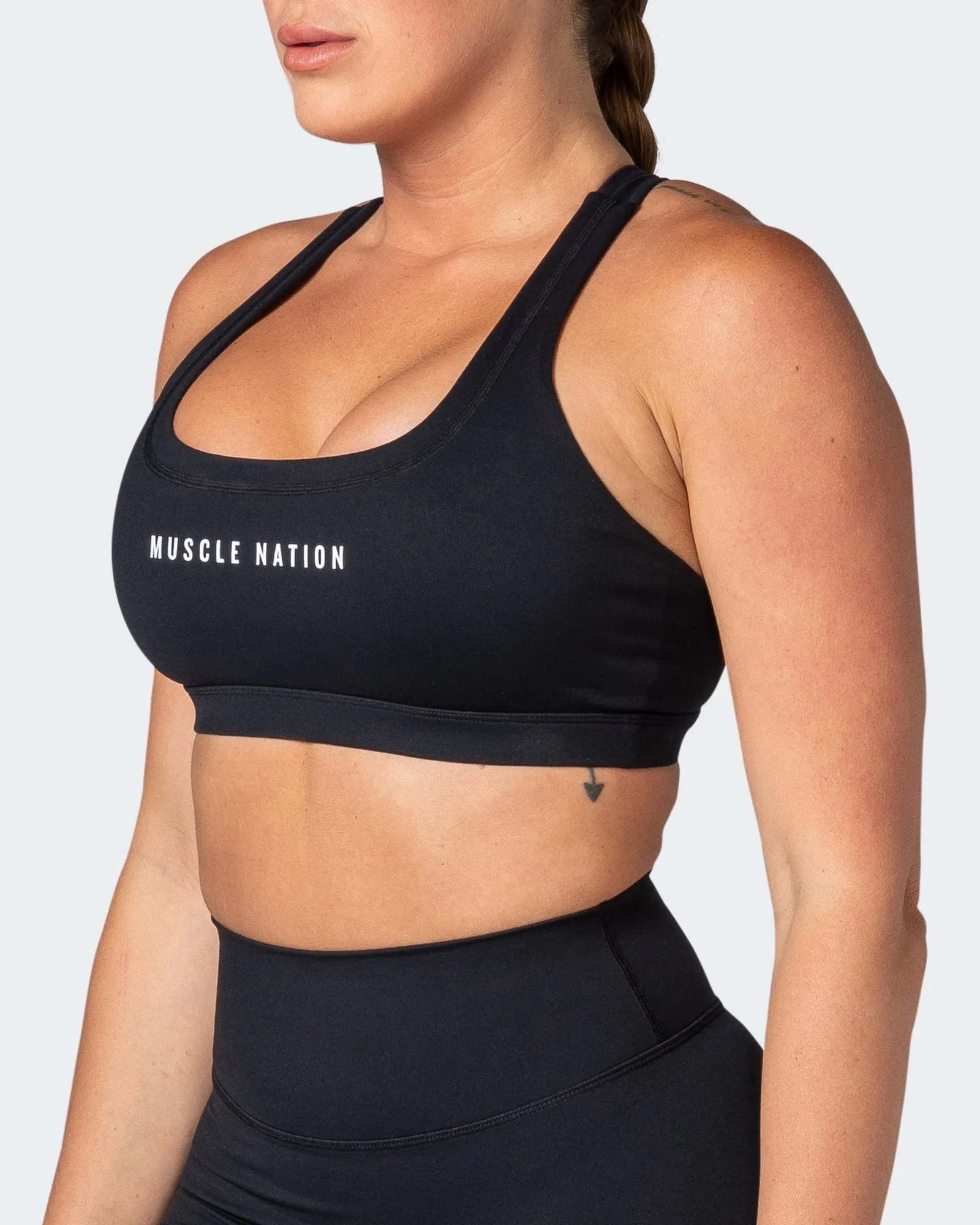 Deuce Bra - Black sold by Muscle Nation product image thumbnail 3