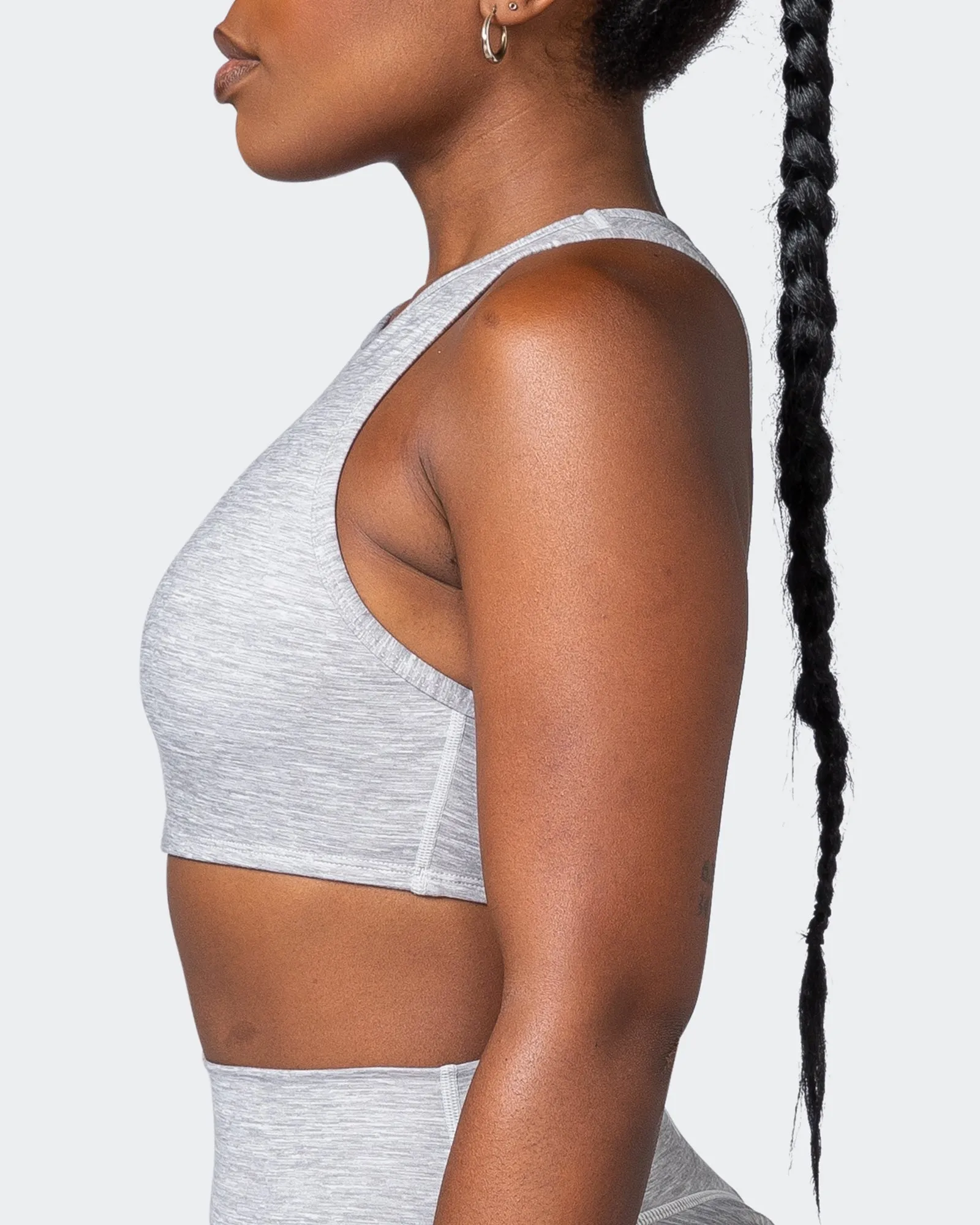 All Rounder Bra - Quiet Grey Marl sold by Muscle Nation product image thumbnail 5