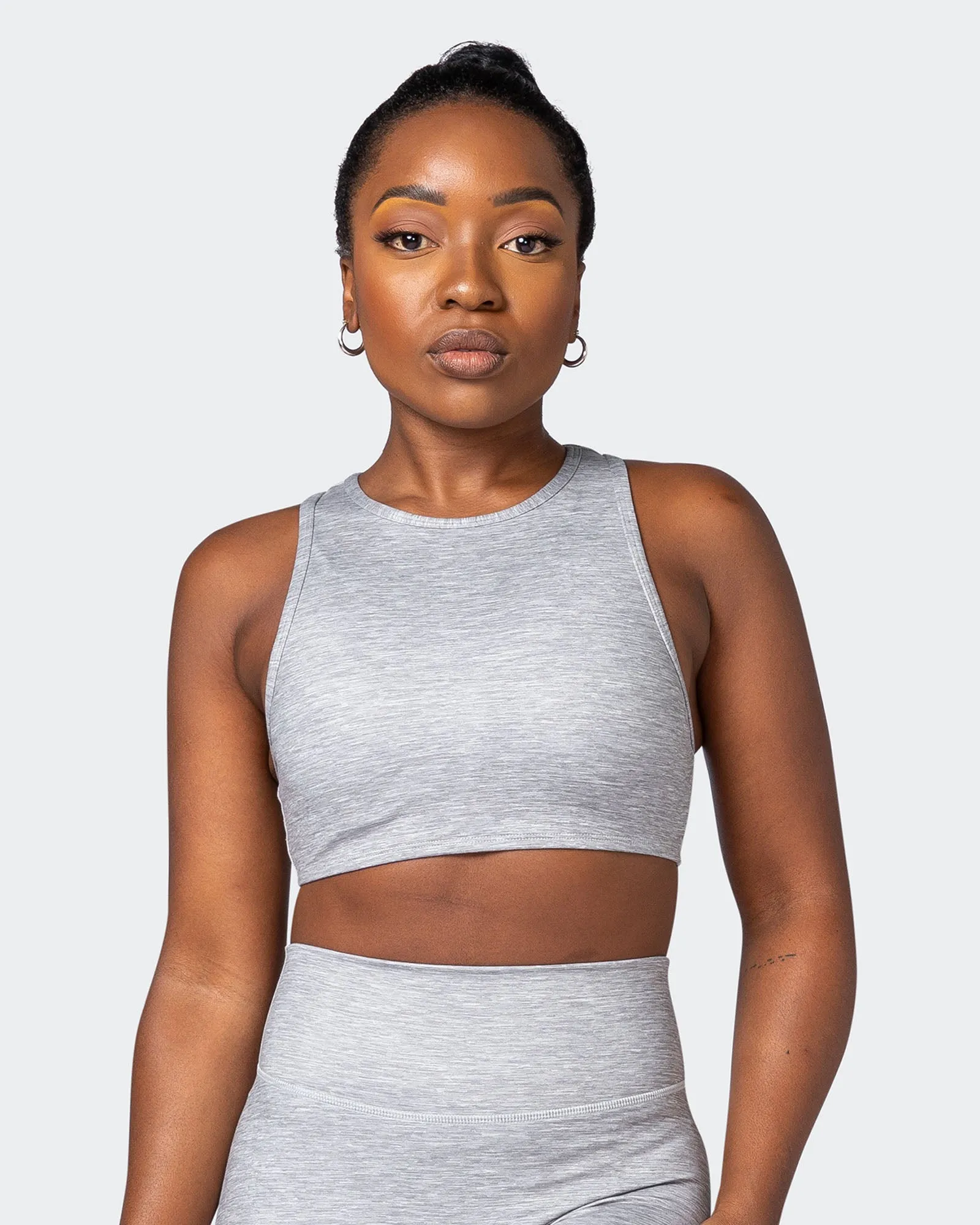All Rounder Bra - Quiet Grey Marl sold by Muscle Nation product image thumbnail 2