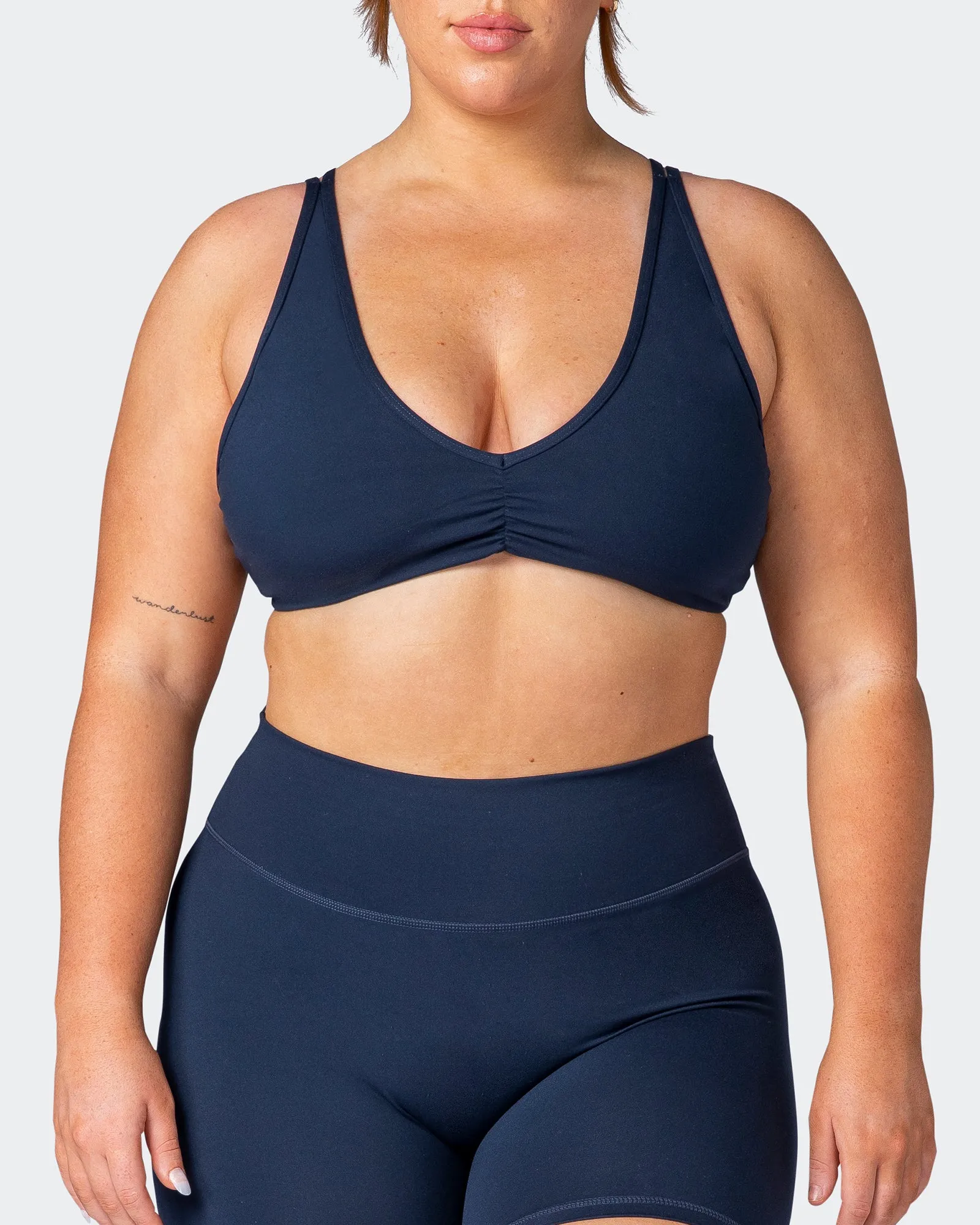 Balance Bralette - Navy sold by Muscle Nation product image thumbnail 2