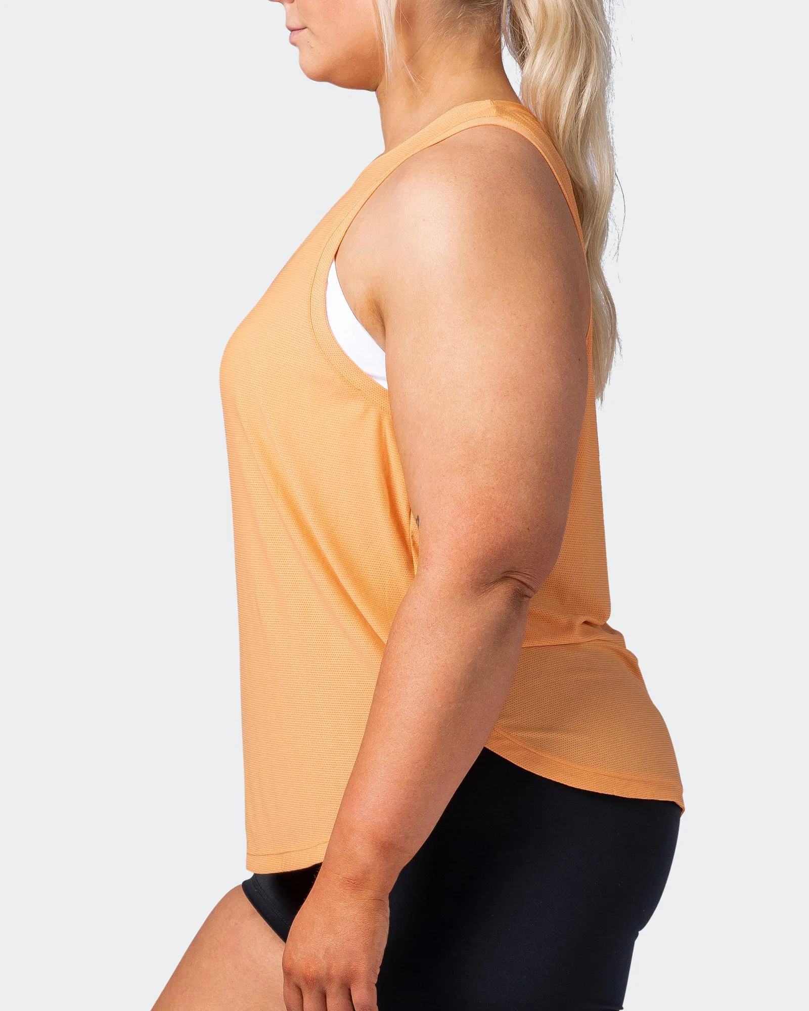 Level Up Training Tank - Apricot sold by Muscle Nation product image thumbnail 4