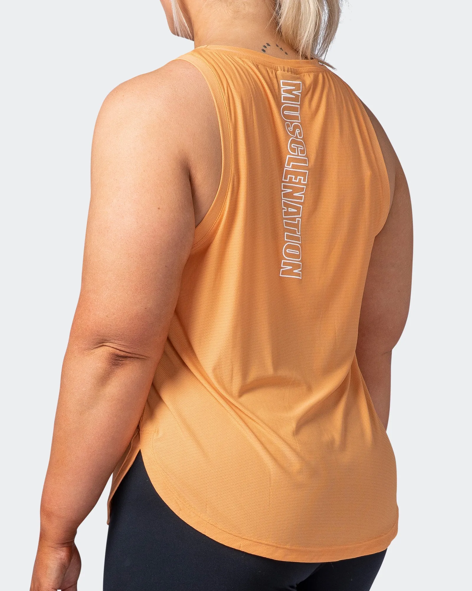 Level Up Training Tank - Apricot sold by Muscle Nation product image thumbnail 5