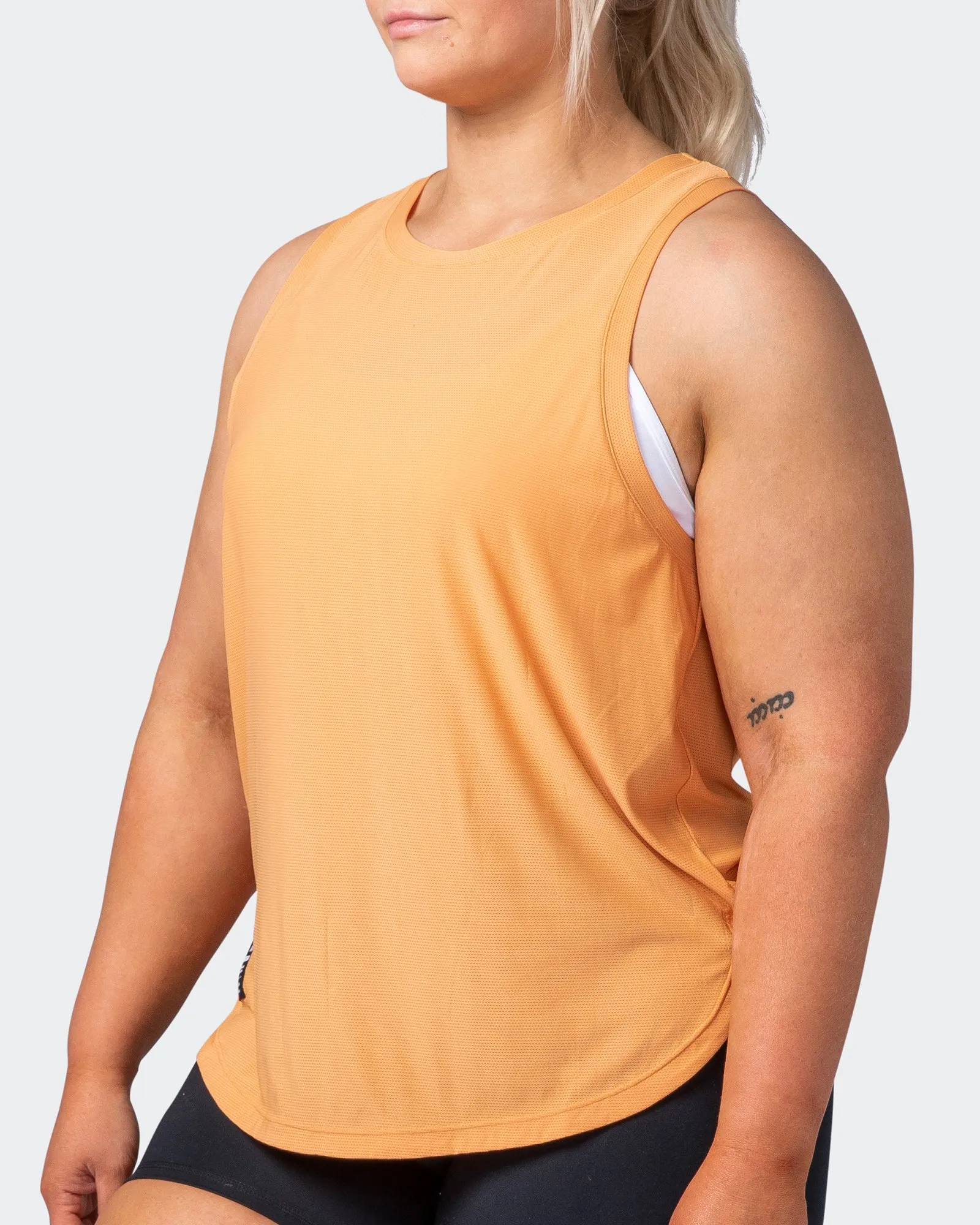 Level Up Training Tank - Apricot sold by Muscle Nation product image thumbnail 3