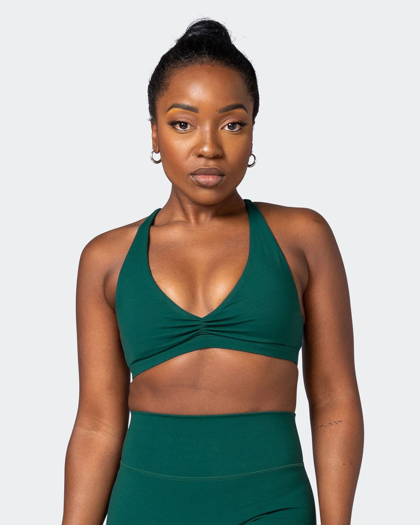 Stride Bralette - Evergreen sold by Muscle Nation product image thumbnail 2