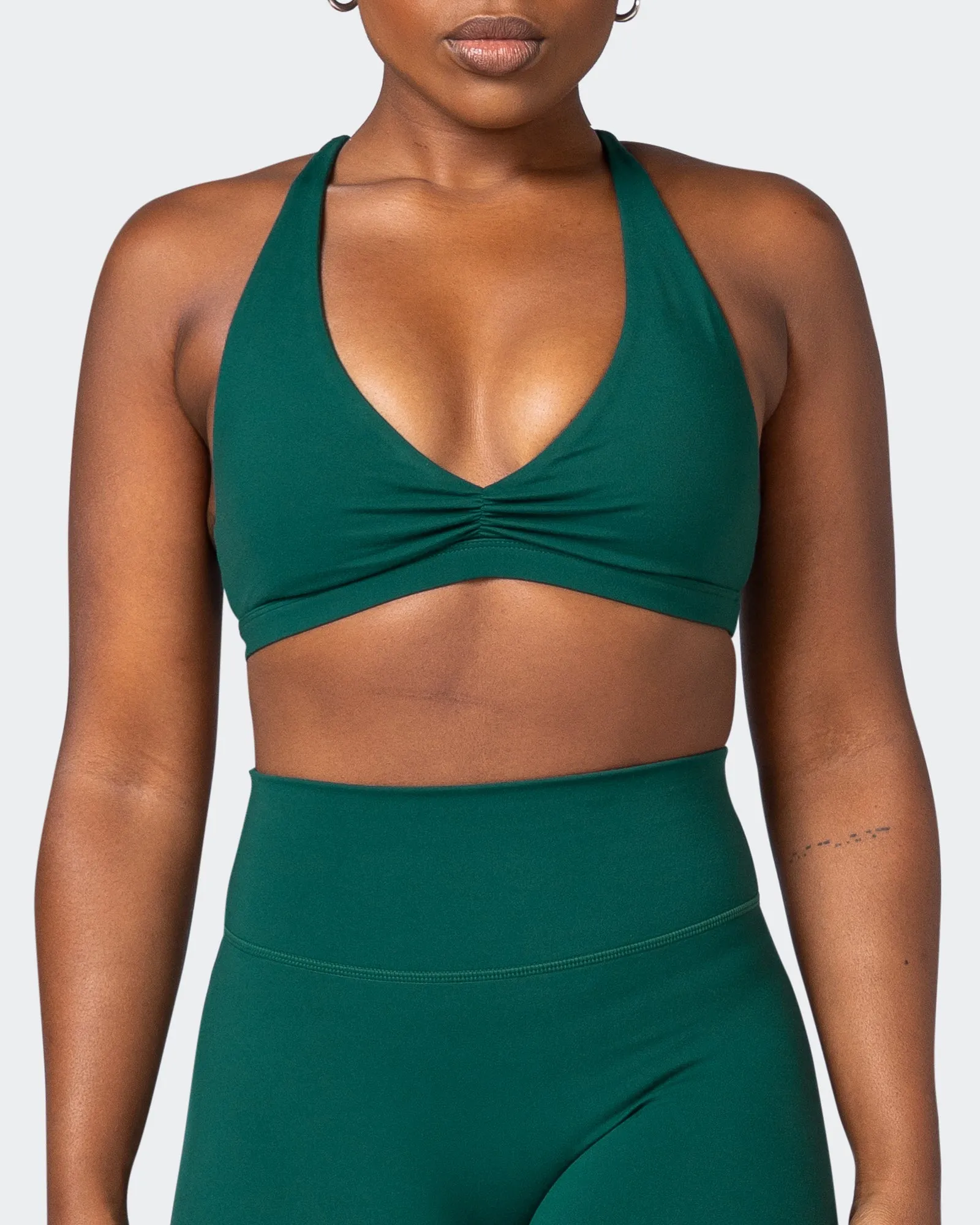 Stride Bralette - Evergreen sold by Muscle Nation product image thumbnail 3