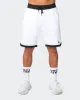 Mens 8" Basketball Shorts - White sold by Muscle Nation