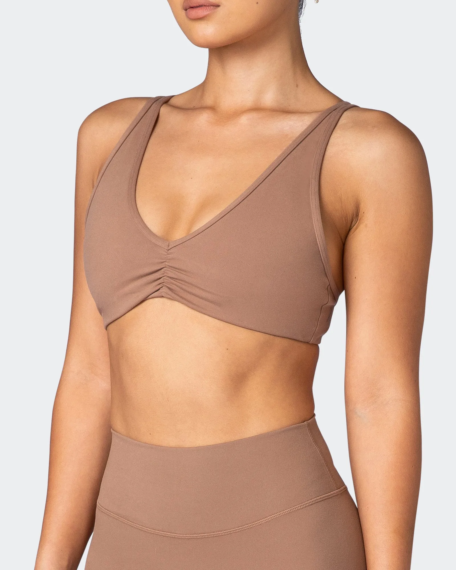 Balance Bralette - Chocolate Malt sold by Muscle Nation product image thumbnail 3