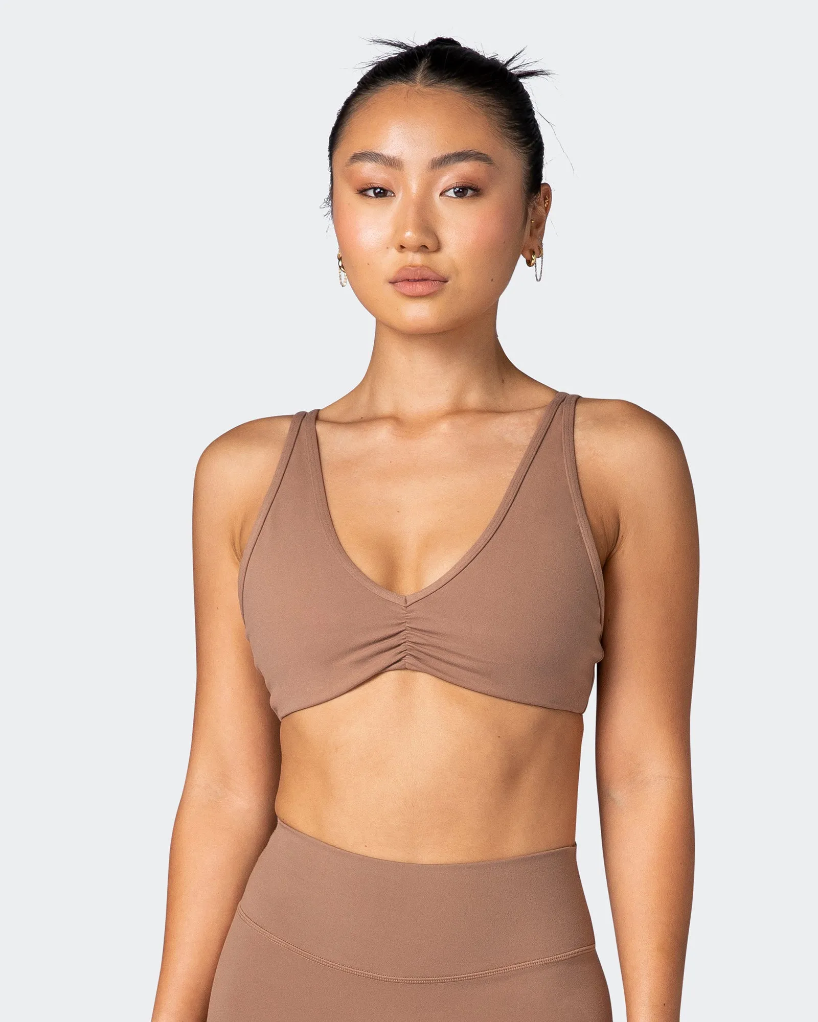 Balance Bralette - Chocolate Malt sold by Muscle Nation