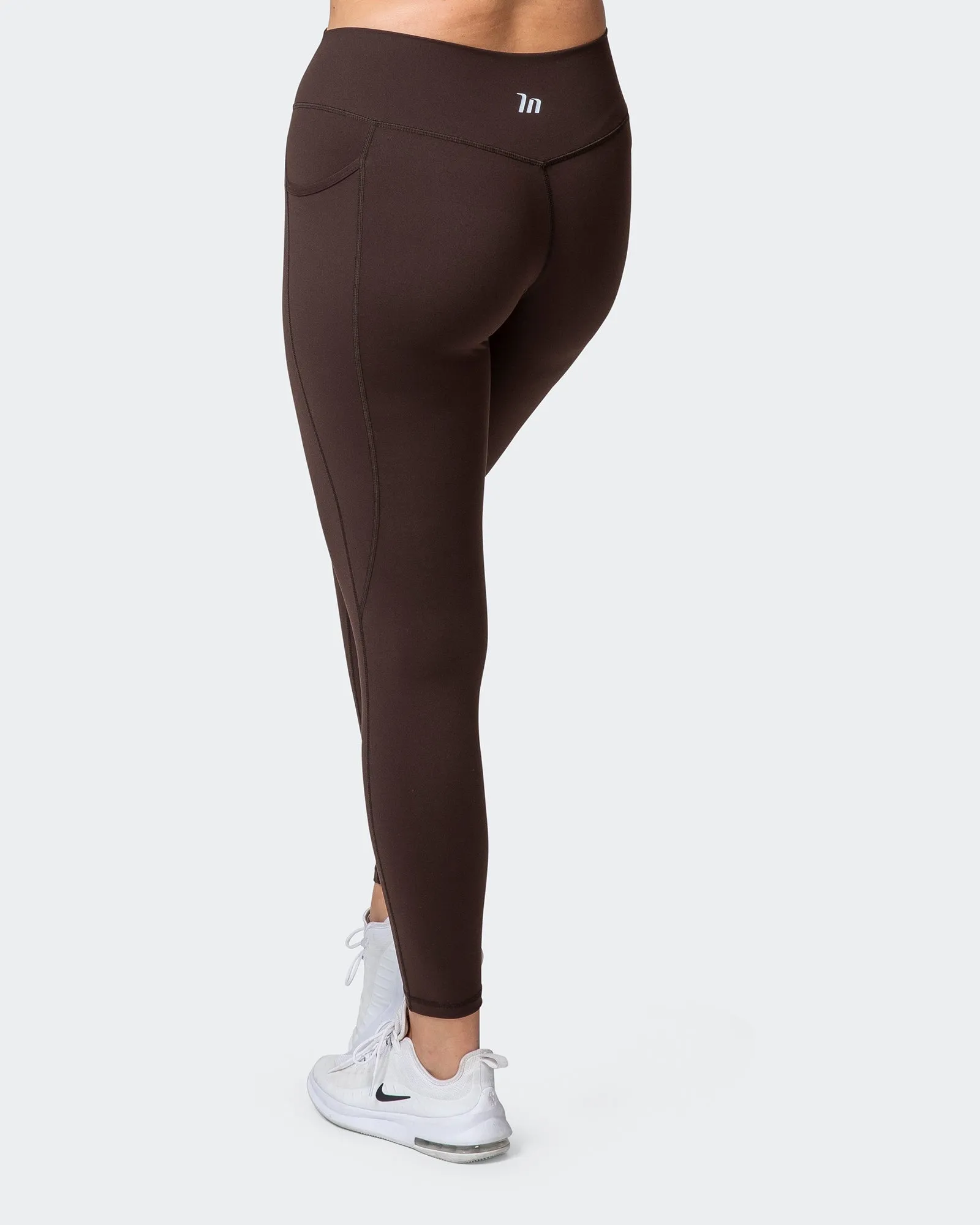 Signature Pocket Ankle Length Leggings - Cocoa sold by Muscle Nation product image thumbnail 5