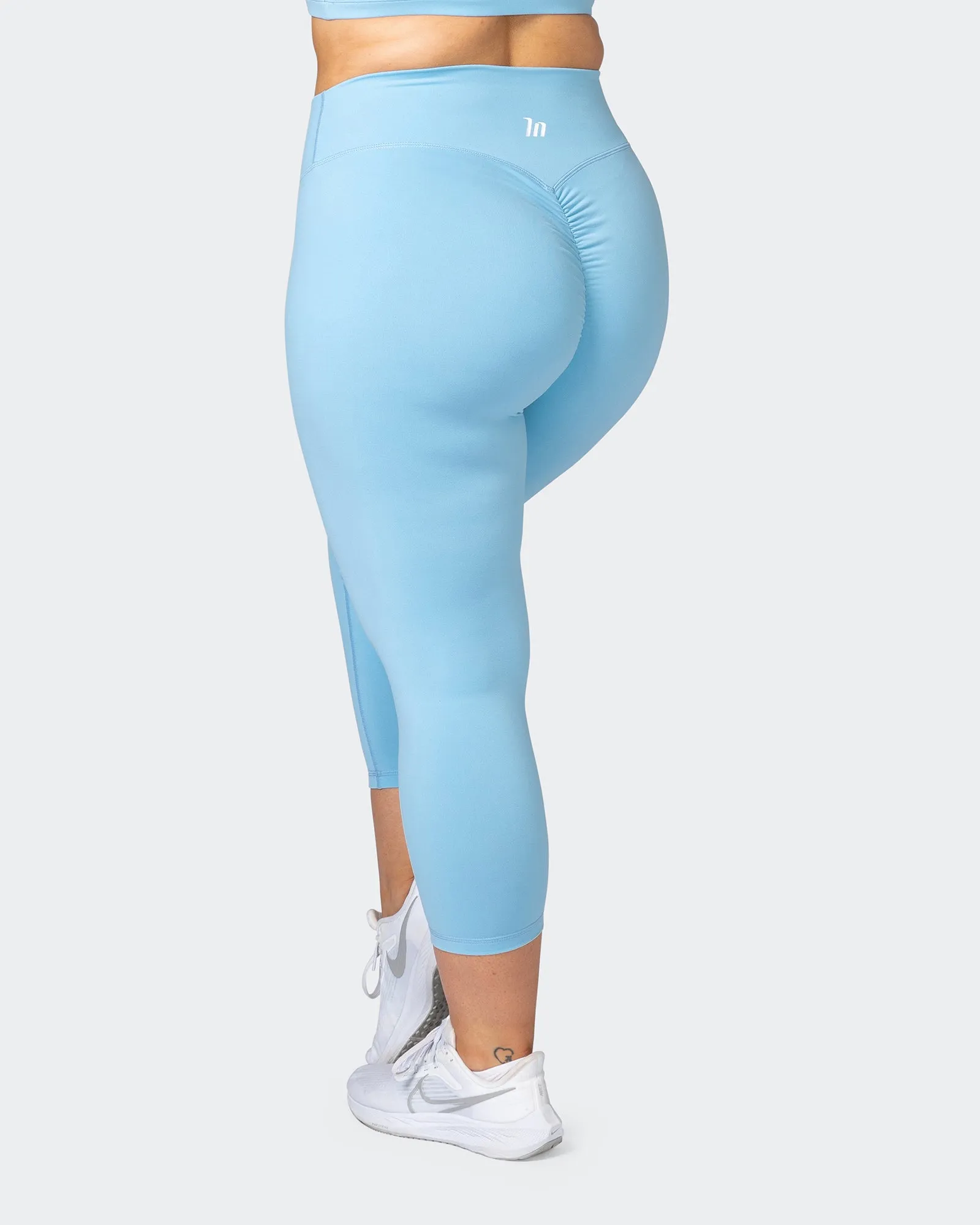 Signature Scrunch 7/8 Leggings - Ice Blue sold by Muscle Nation product image thumbnail 5