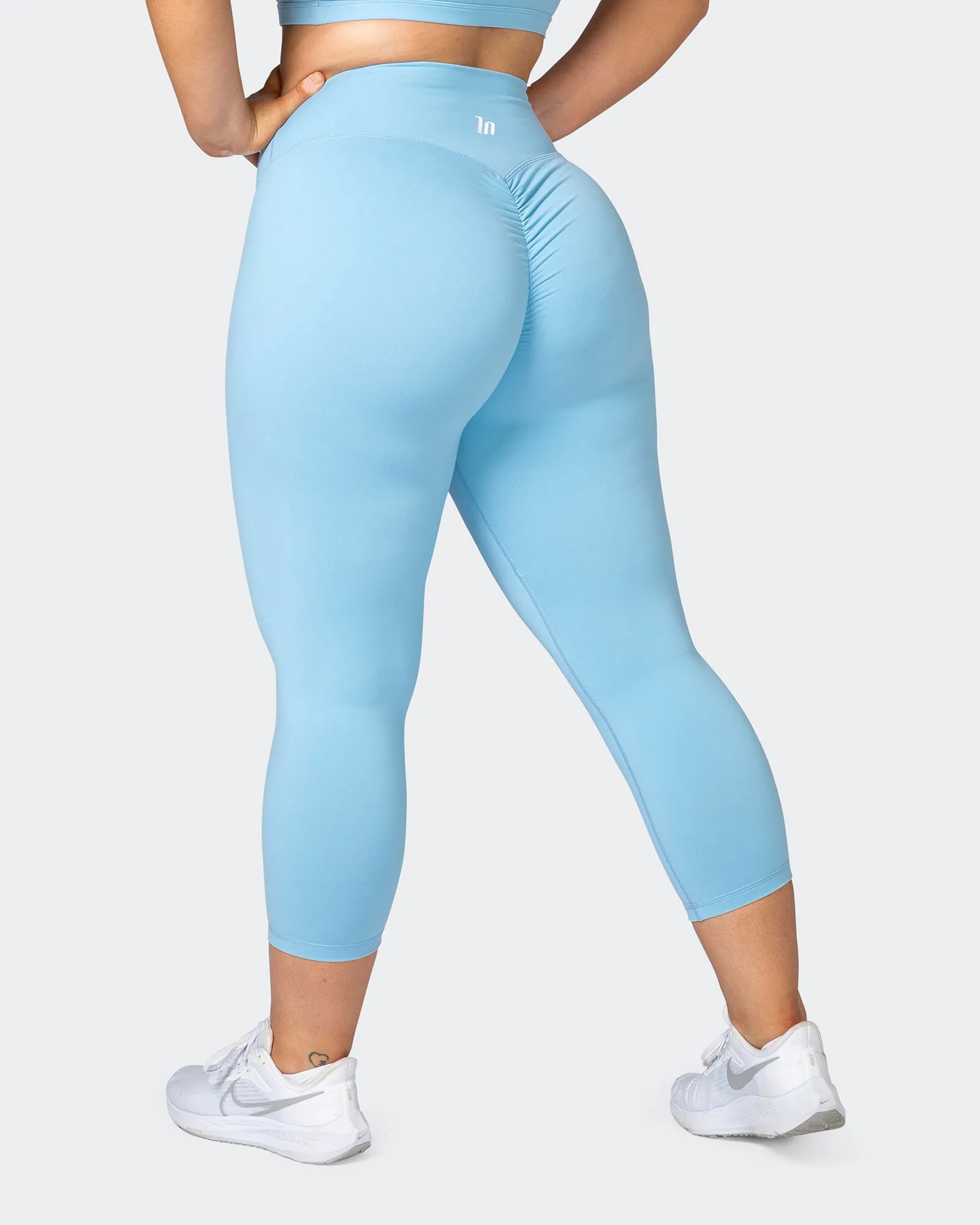 Signature Scrunch 7/8 Leggings - Ice Blue sold by Muscle Nation