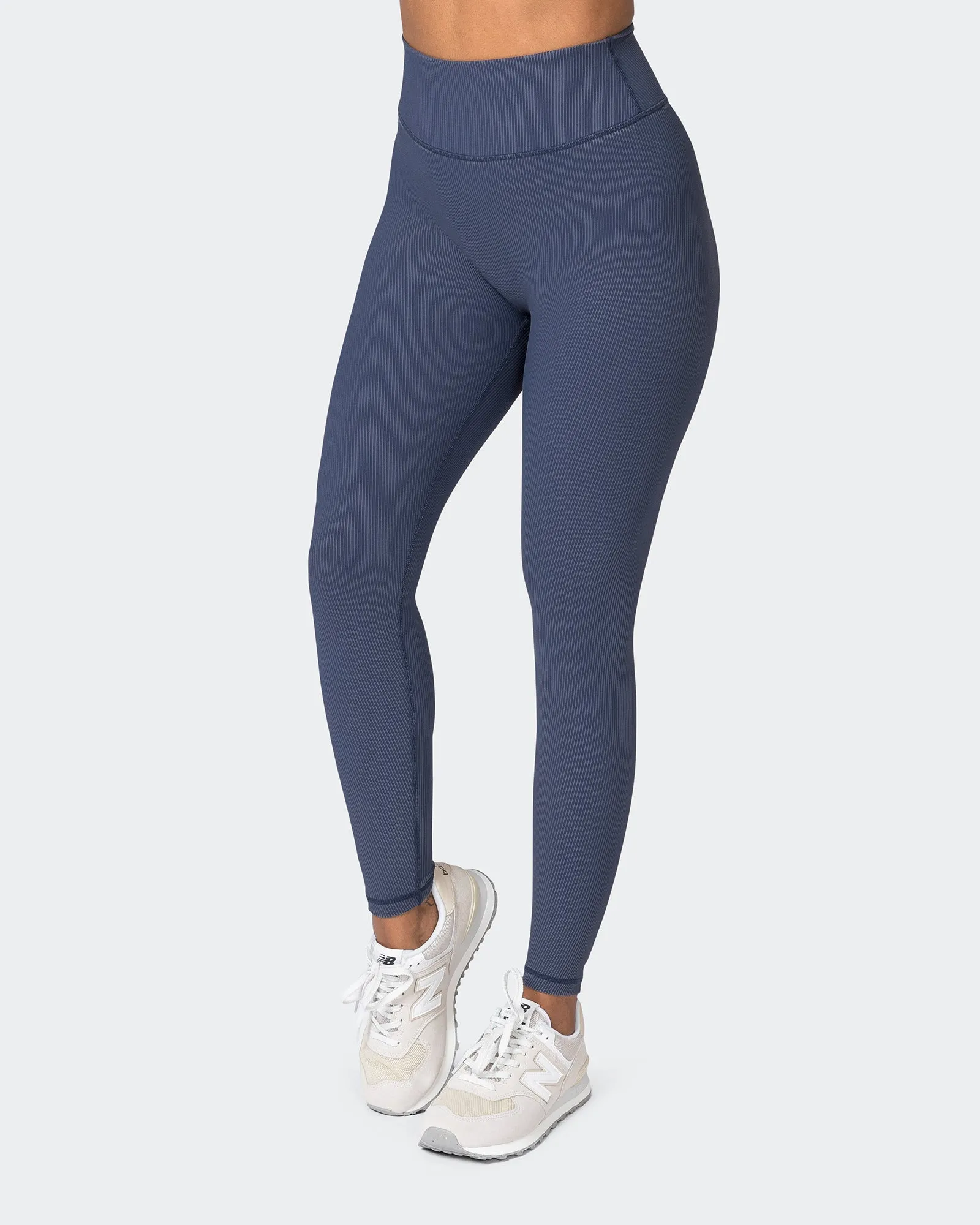 Zero Rise Vintage Rib Ankle Length Leggings - Washed Spellbound sold by Muscle Nation product image thumbnail 3