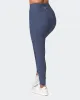 Zero Rise Vintage Rib Ankle Length Leggings - Washed Spellbound sold by Muscle Nation