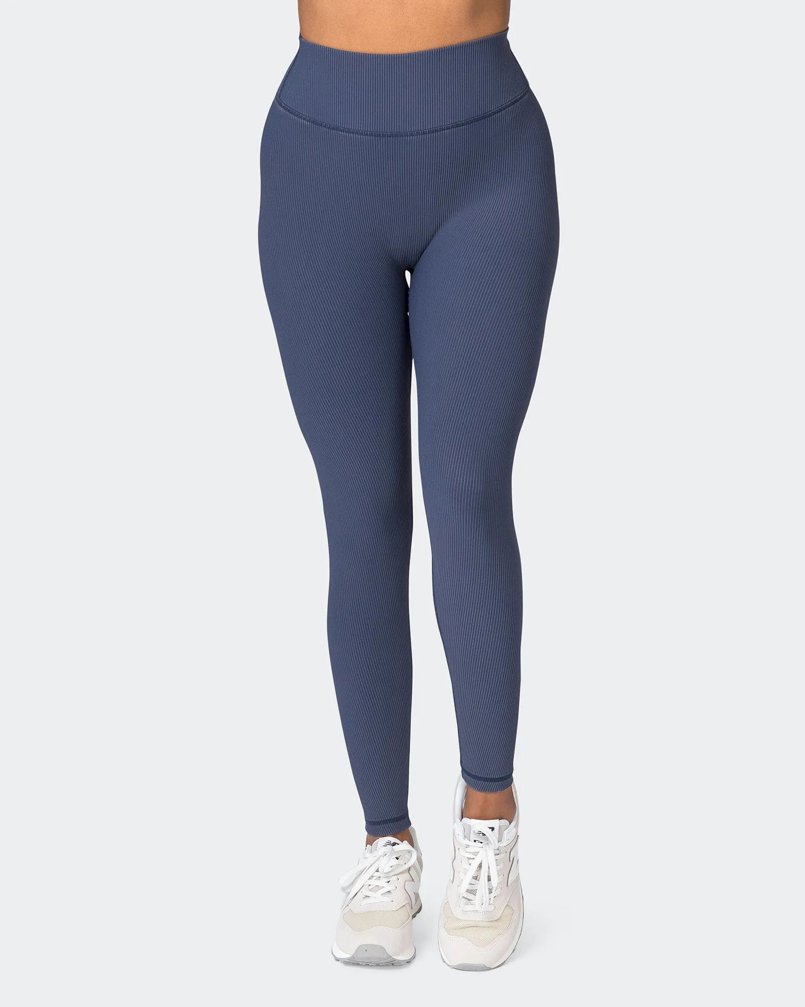 Zero Rise Vintage Rib Ankle Length Leggings - Washed Spellbound sold by Muscle Nation product image thumbnail 2