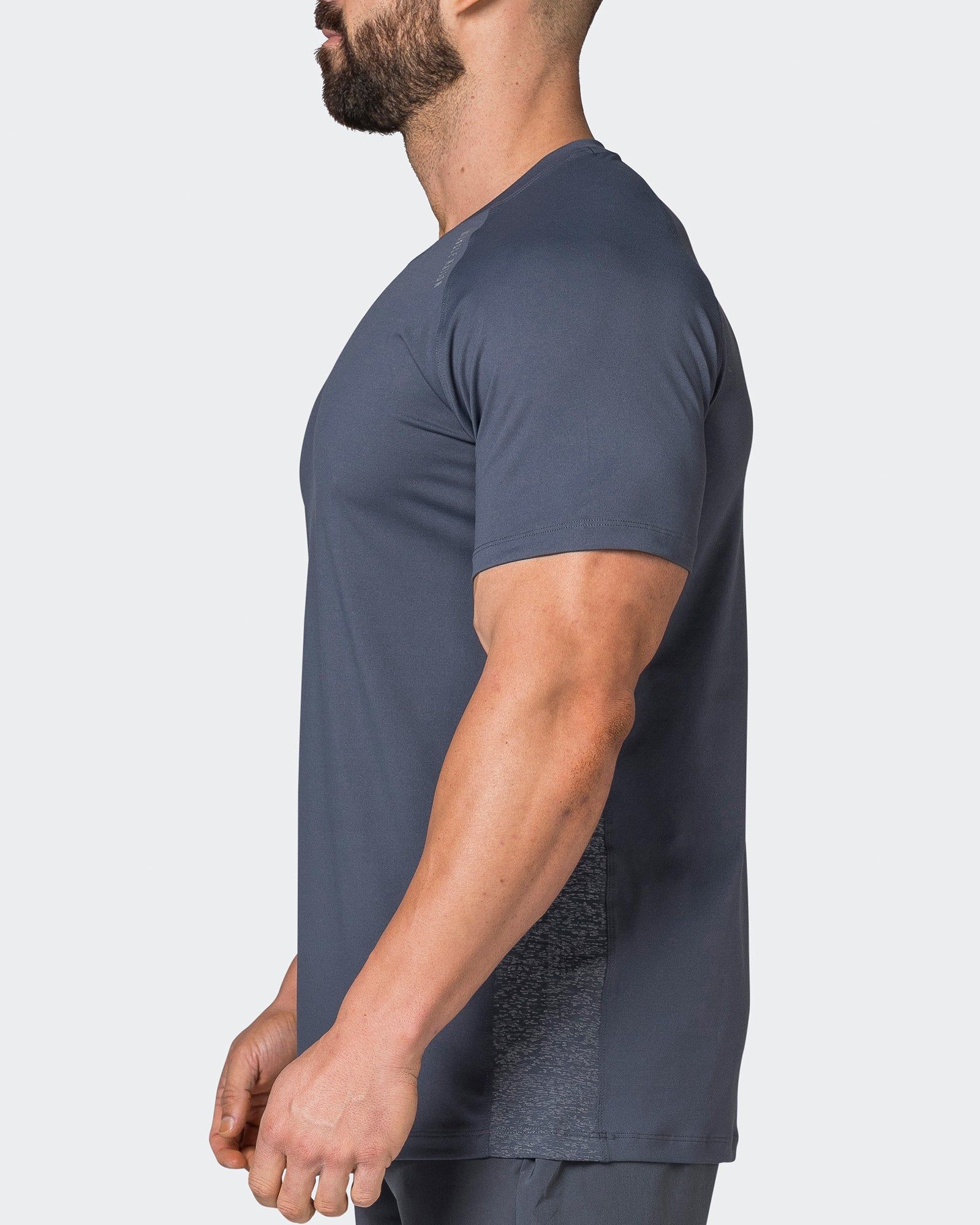 Reflective Running Tee - Thunder sold by Muscle Nation product image thumbnail 4