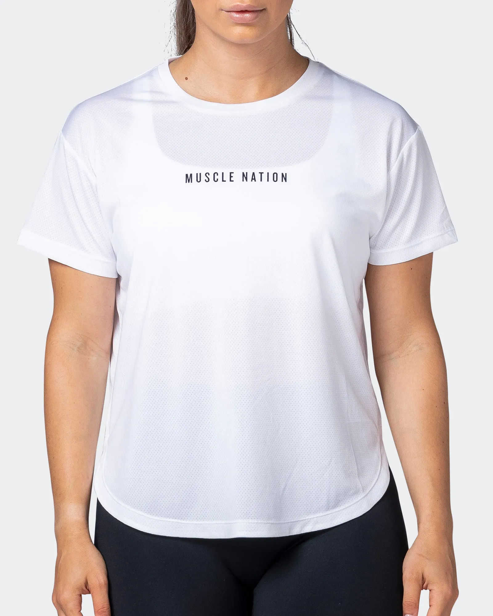 Limitless Training Tee - White sold by Muscle Nation product image thumbnail 2