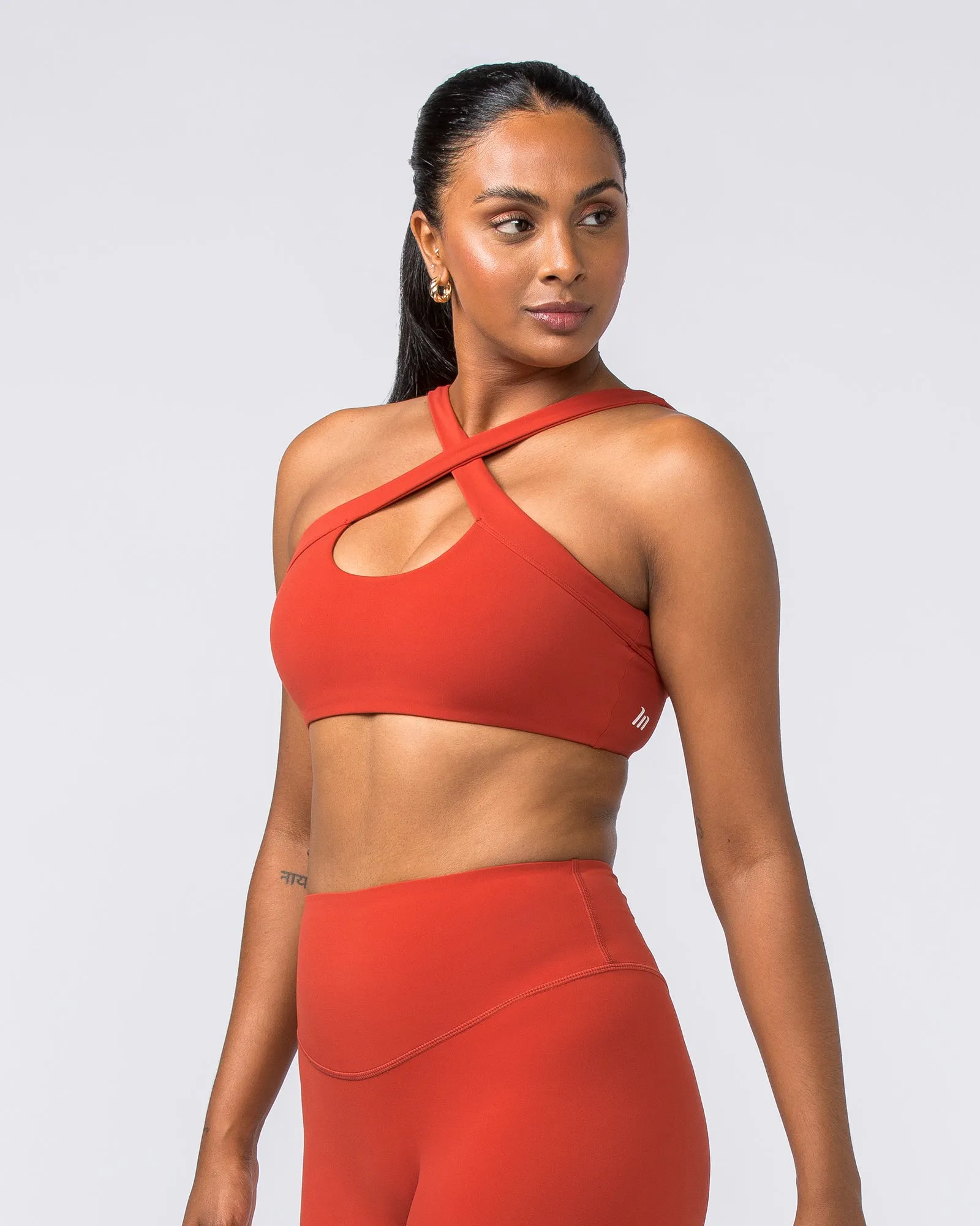 Luxe Bralette - Crush Red sold by Muscle Nation product image thumbnail 3