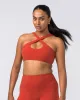 Luxe Bralette - Crush Red sold by Muscle Nation