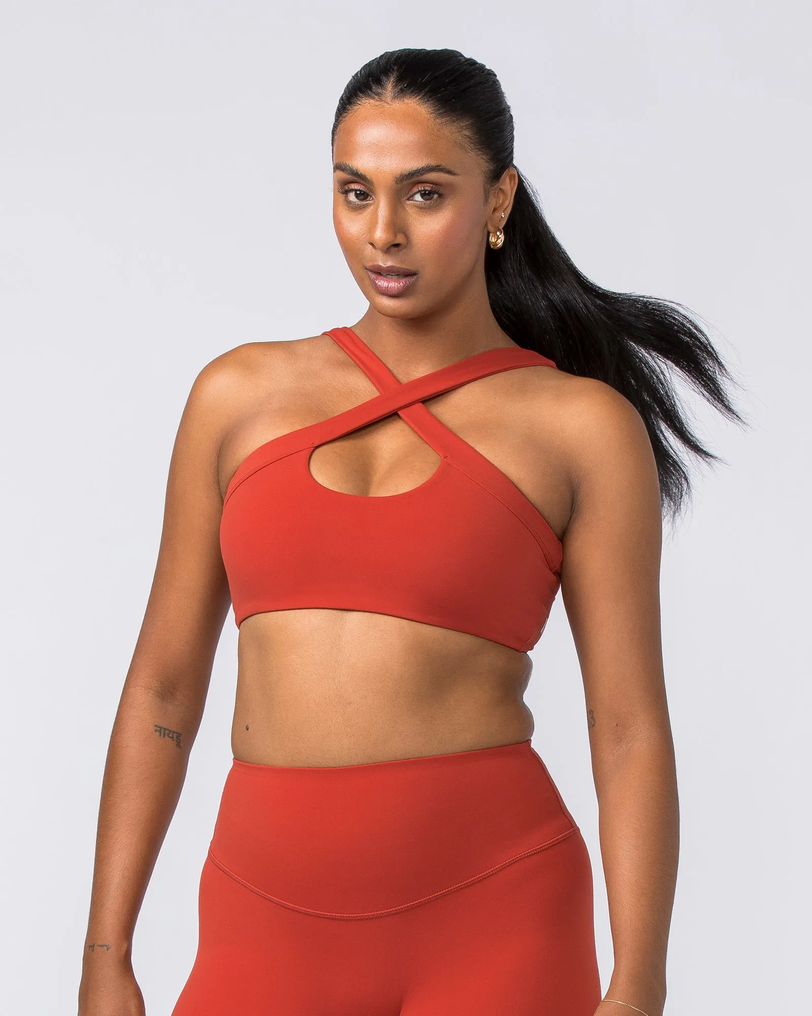 Luxe Bralette - Crush Red sold by Muscle Nation product image thumbnail 2