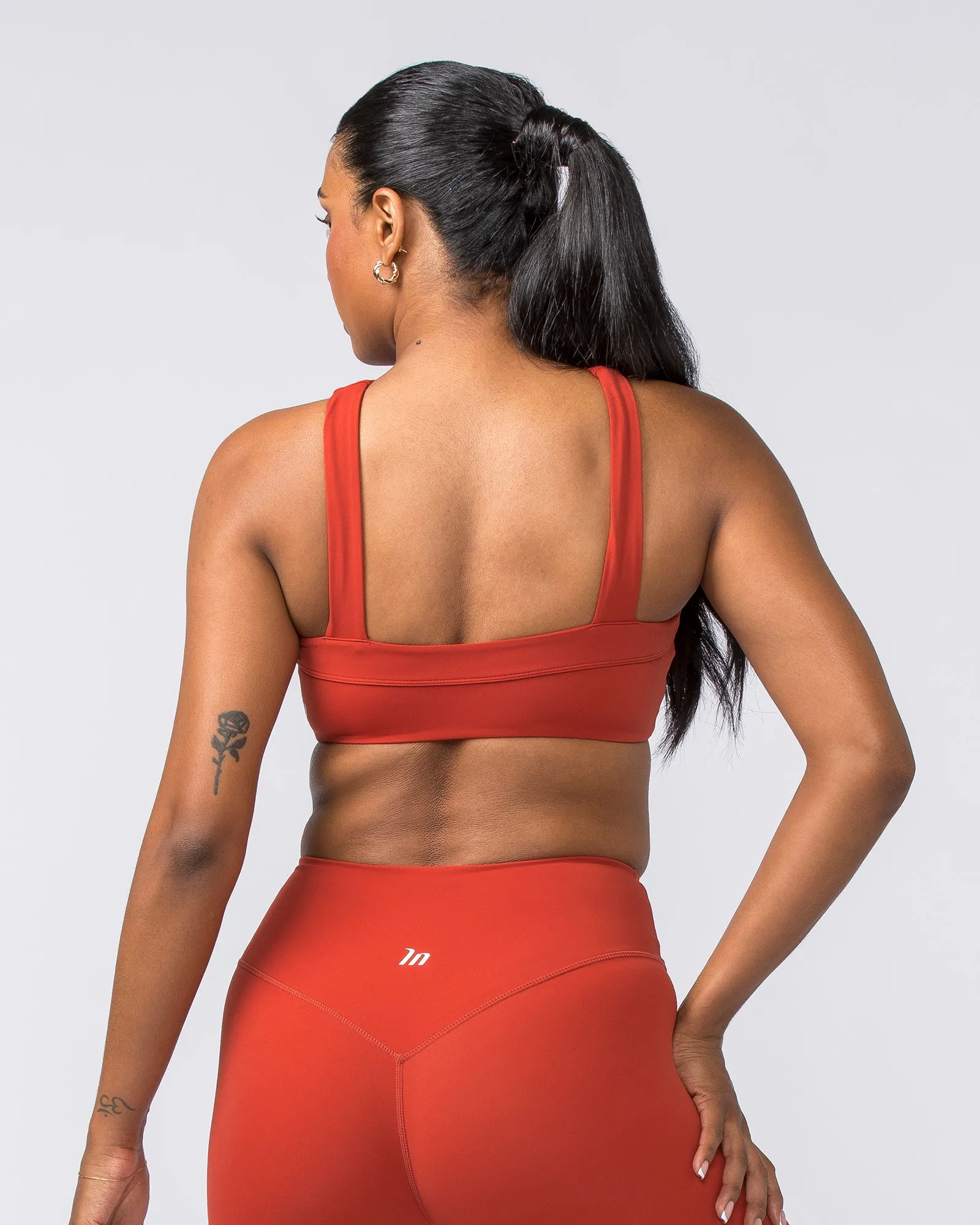 Luxe Bralette - Crush Red sold by Muscle Nation product image thumbnail 4