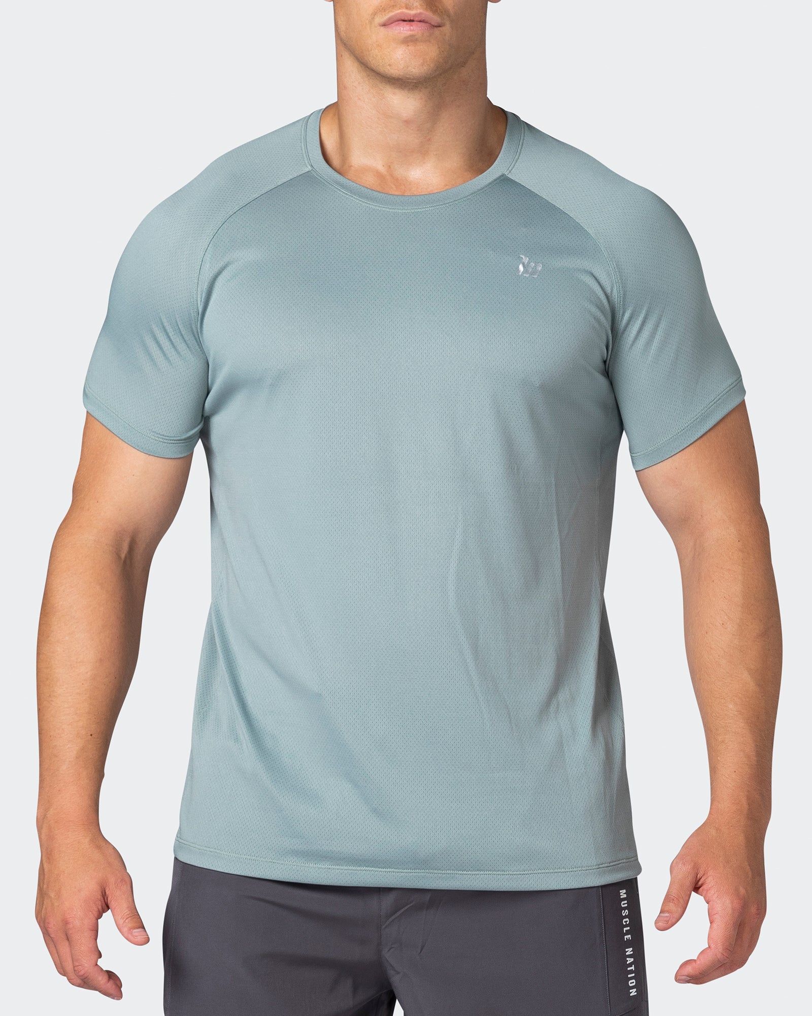 New Heights Running Tee - Cactus sold by Muscle Nation product image thumbnail 2