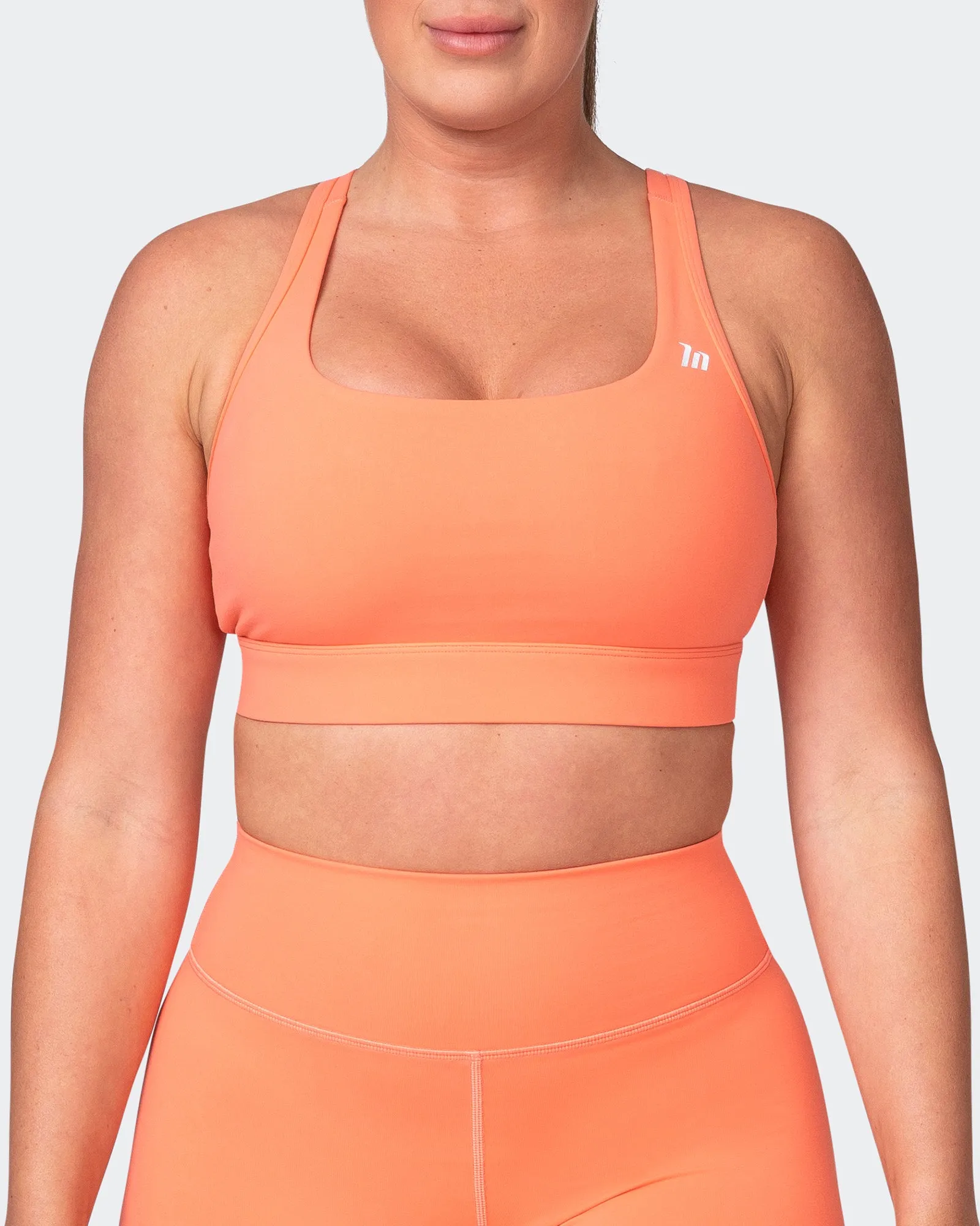 Brace Yourself Bra - Hot Coral sold by Muscle Nation product image thumbnail 2