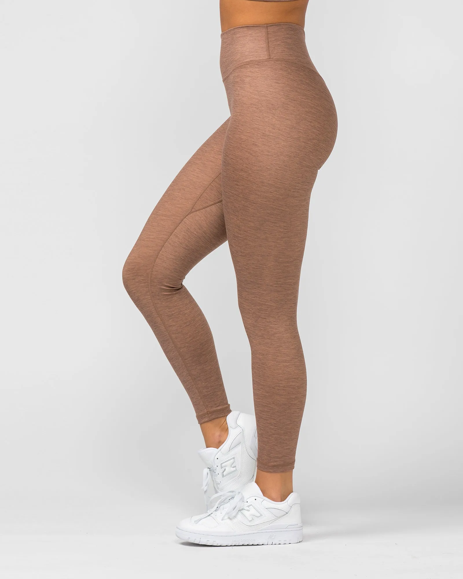 Zero Rise Everyday Ankle Length Leggings - Nutmeg Marl sold by Muscle Nation product image thumbnail 4