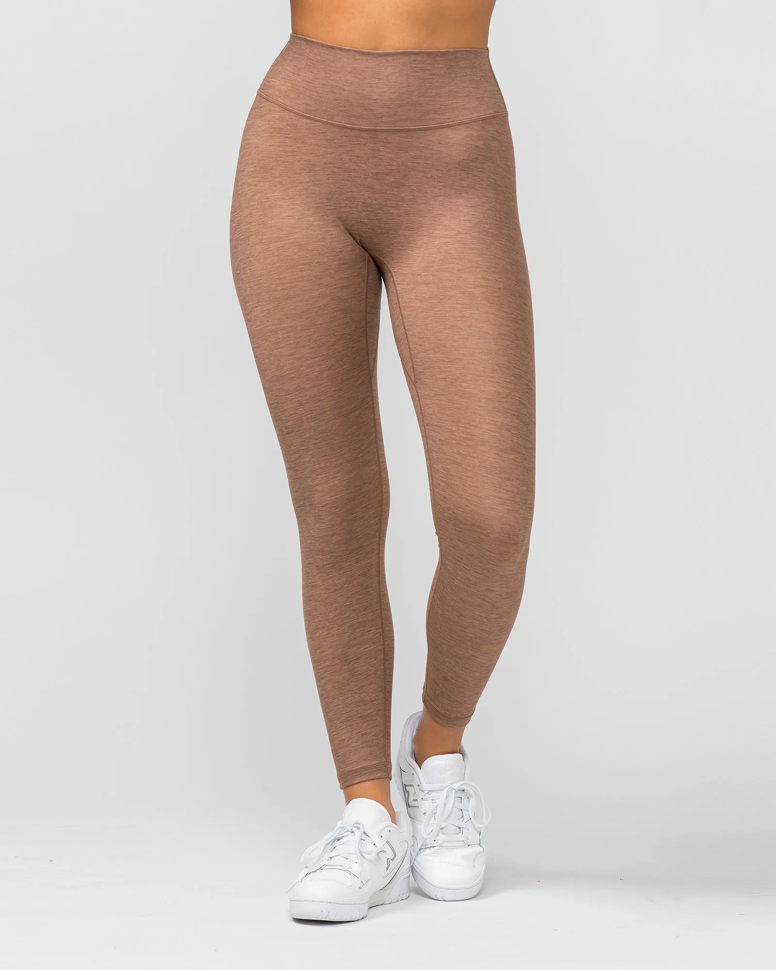 Zero Rise Everyday Ankle Length Leggings - Nutmeg Marl sold by Muscle Nation product image thumbnail 2