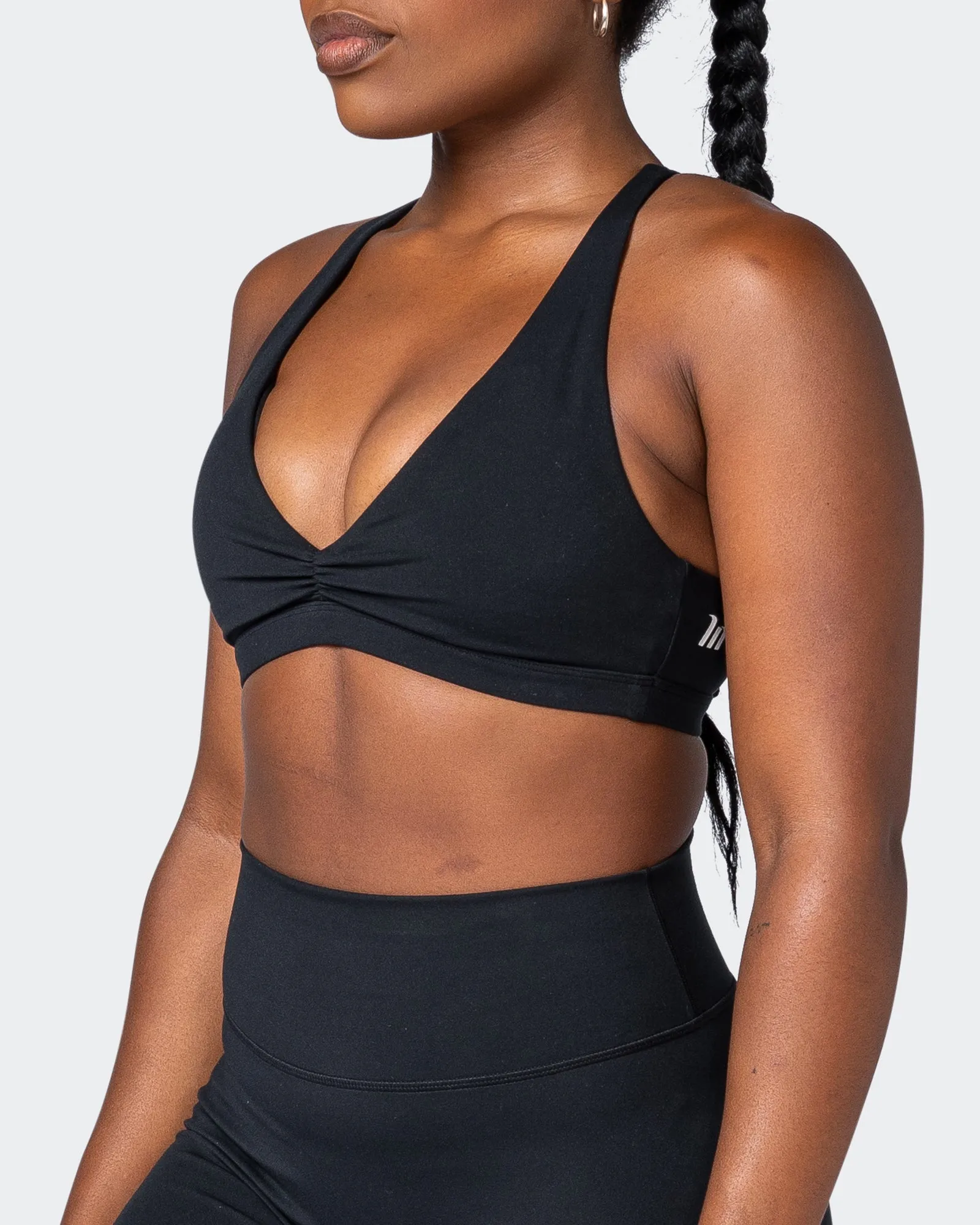 Stride Bralette - Black sold by Muscle Nation product image thumbnail 3