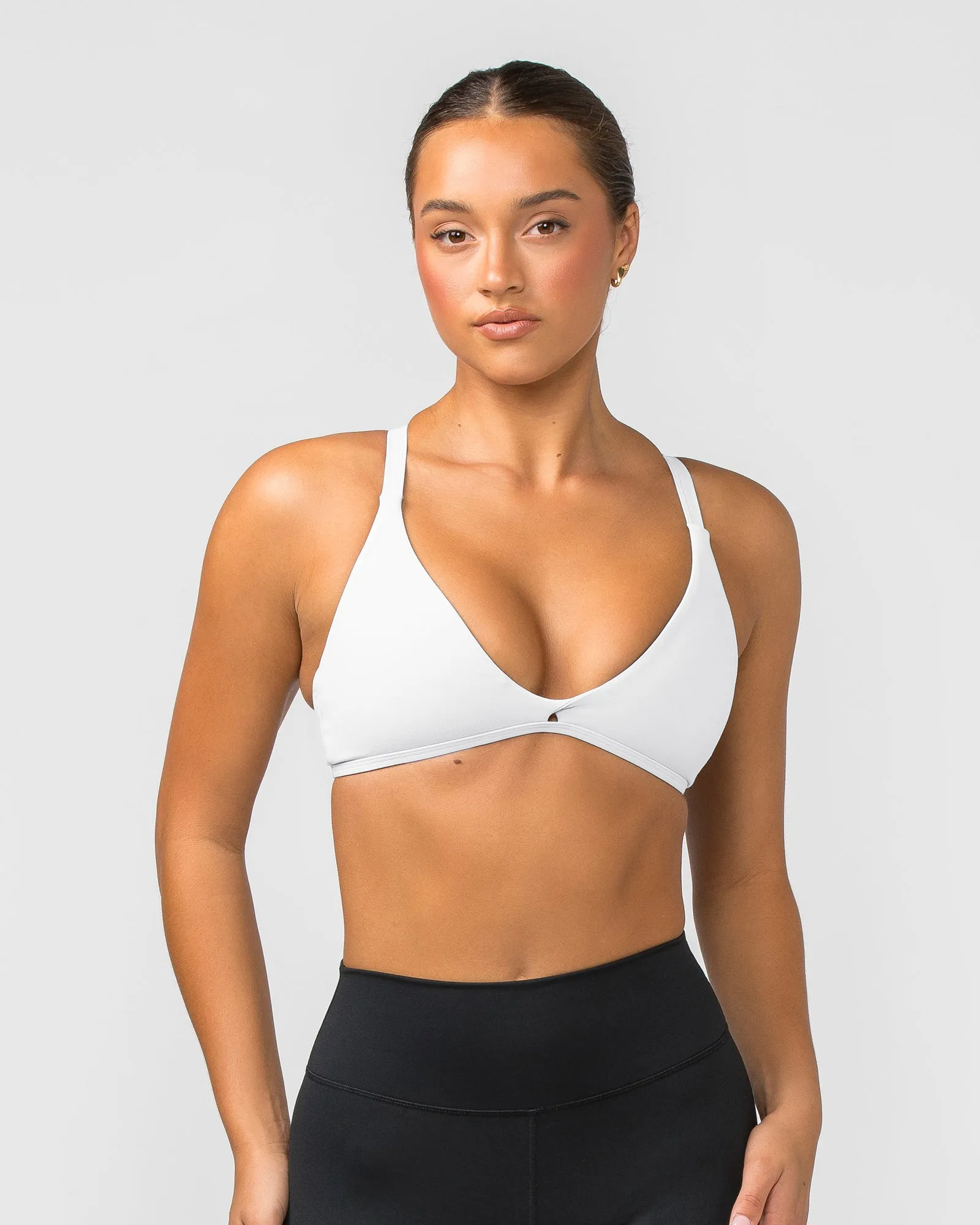 Aurora Bralette - White sold by Muscle Nation