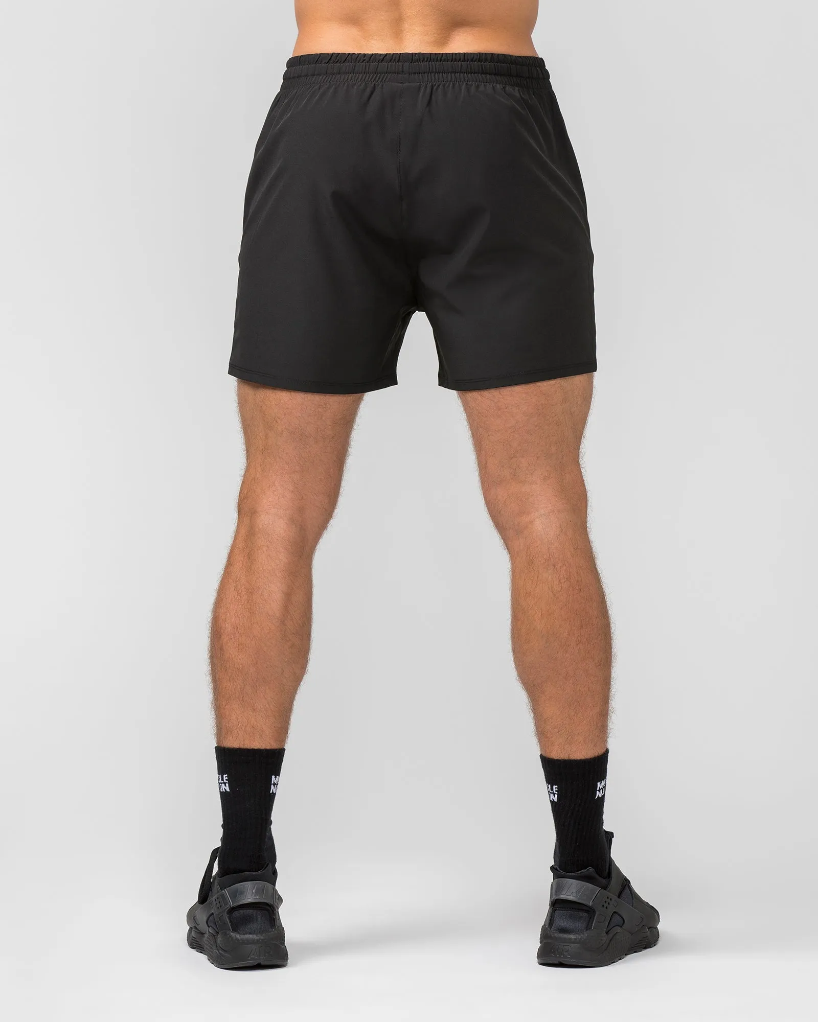 New Heights 4" Shorts - Black sold by Muscle Nation product image thumbnail 5