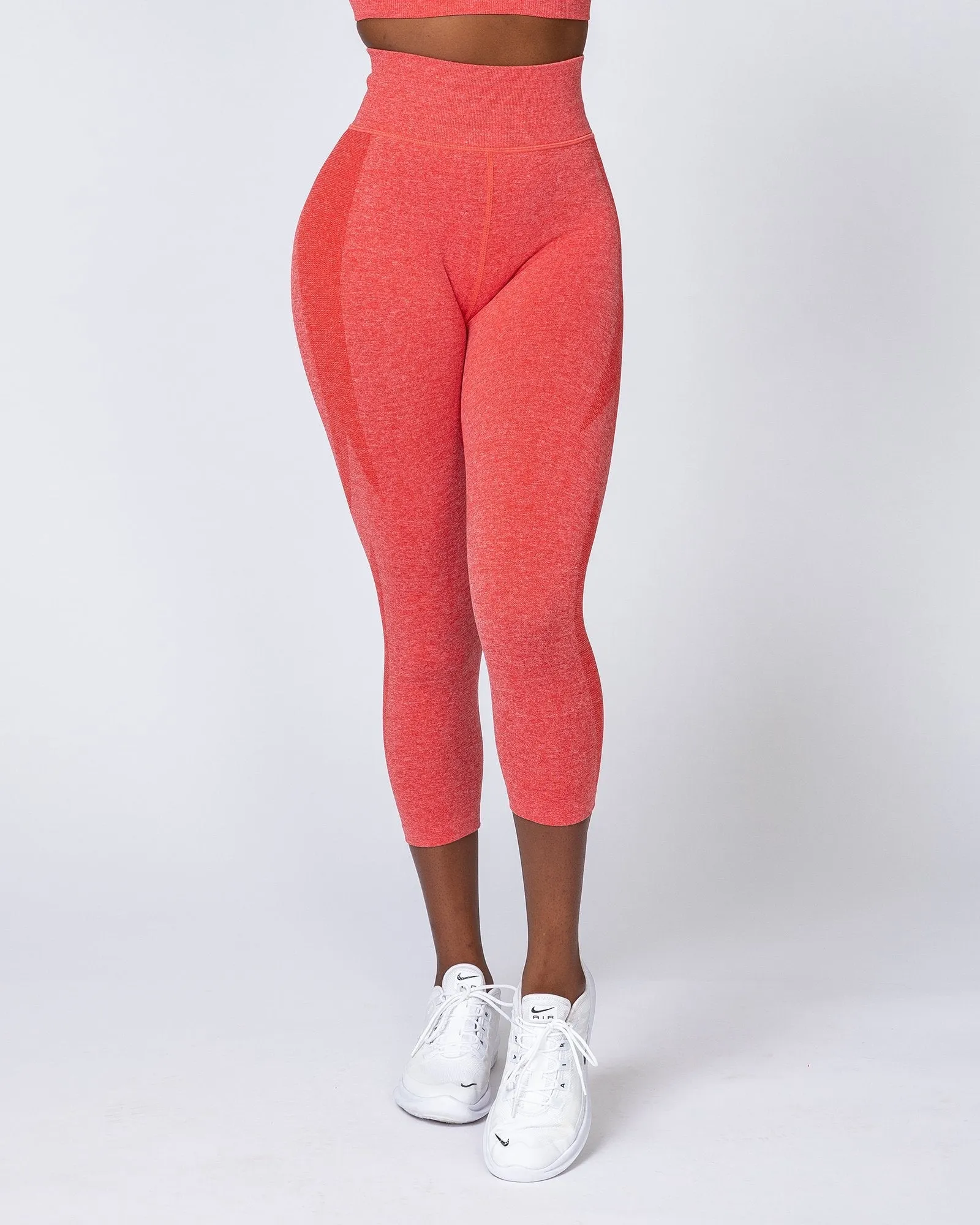 Shape Up Seamless 7/8 Leggings - Poppy Marl sold by Muscle Nation product image thumbnail 4